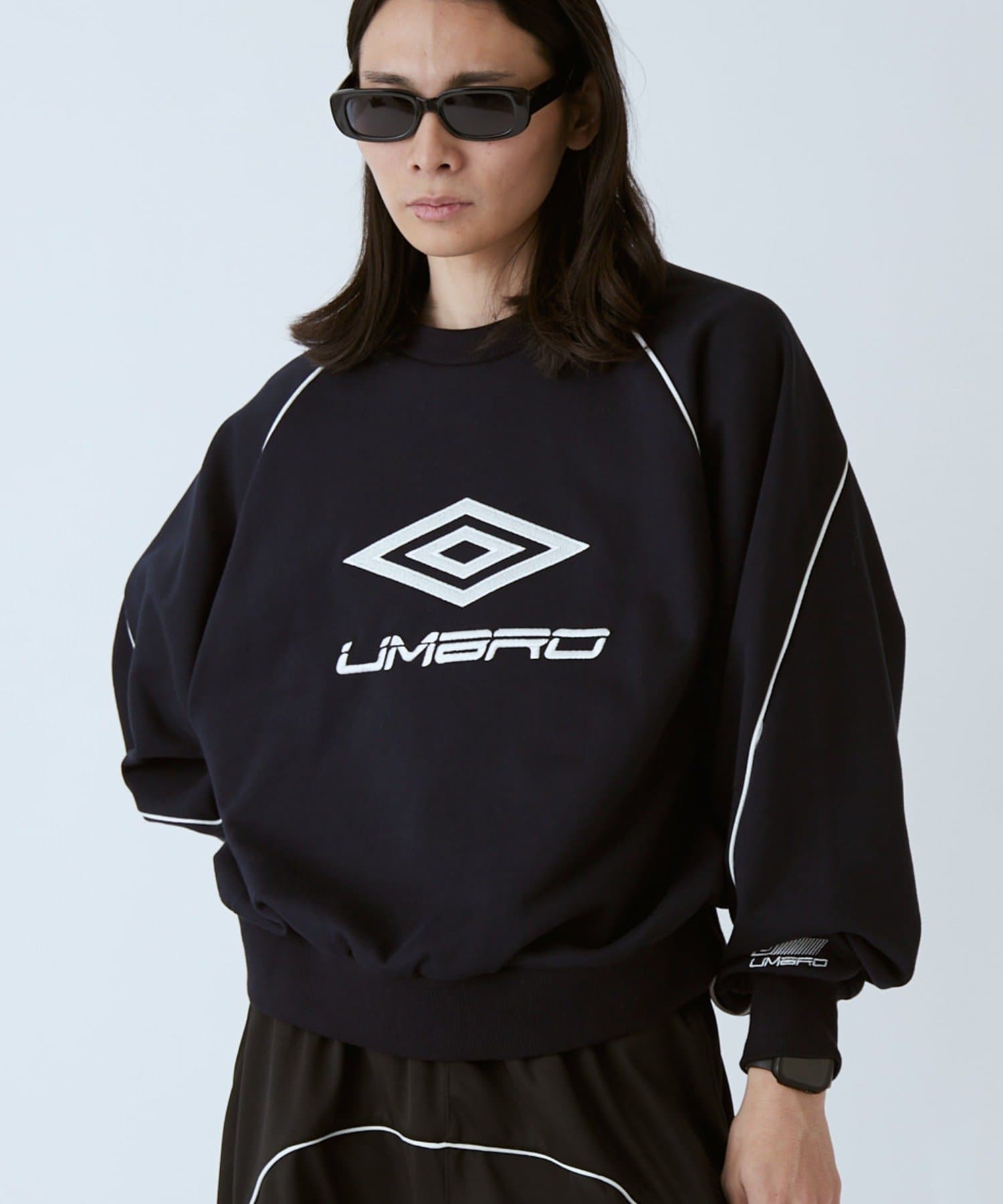 Lui's(ルイス) UMBRO×Lui's パイピングロゴスウェット