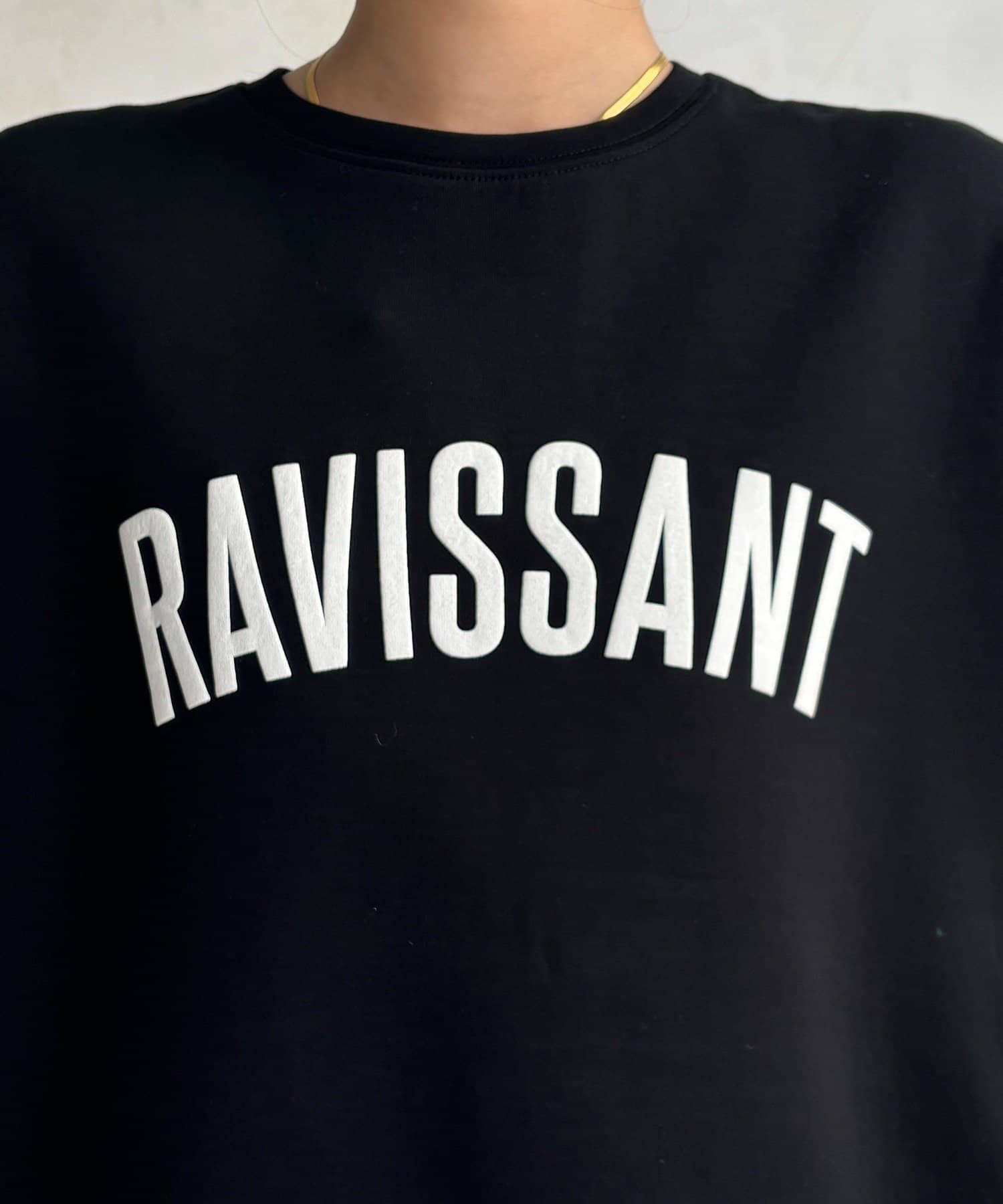 DOUDOU(ドゥドゥ) 【WEB限定/セットアップ可能】ストレッチダブルフェイスロゴプルオーバー