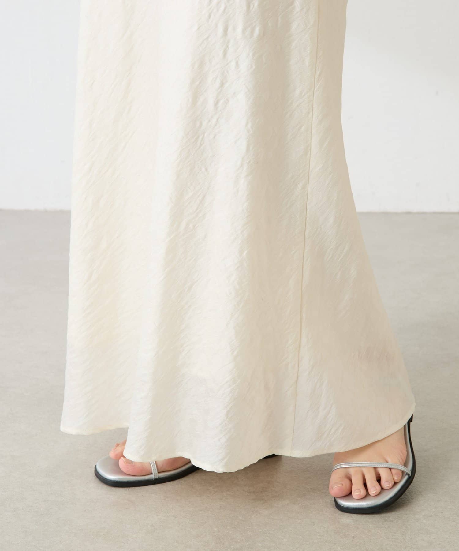 COLLAGE GALLARDAGALANTE(コラージュ ガリャルダガランテ) 【上品見え】シアージャガードフレアスカート