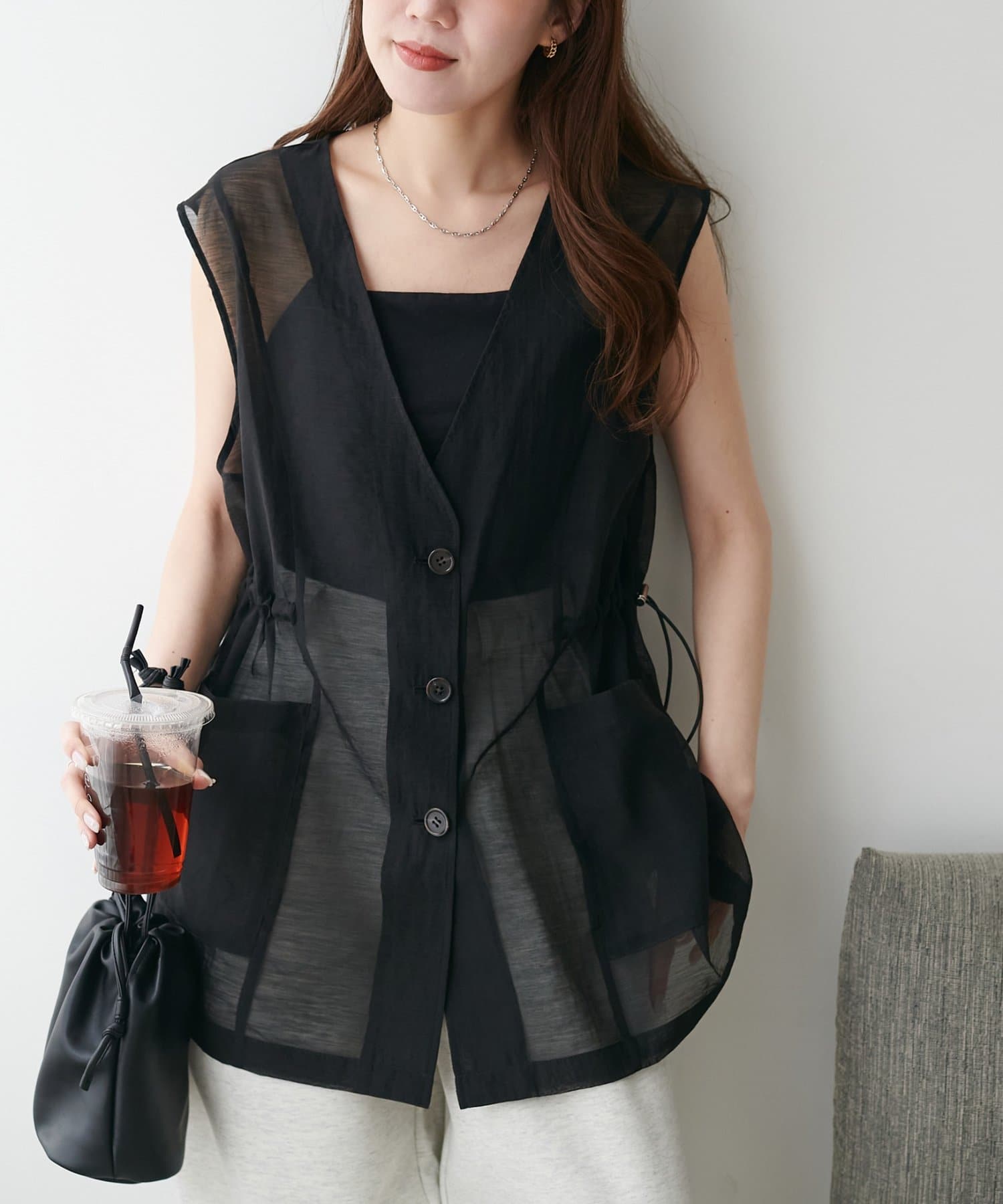 DISCOAT(ディスコート) シアードロストジレ