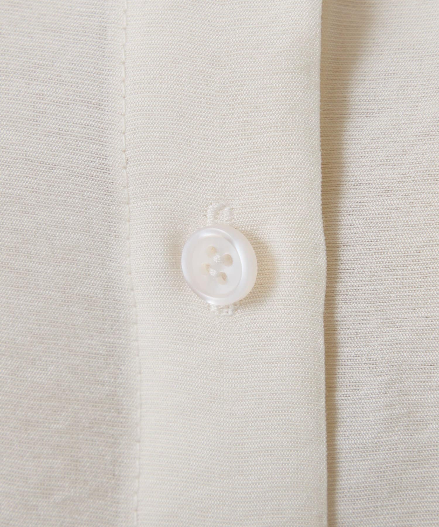 COLLAGE GALLARDAGALANTE(コラージュ ガリャルダガランテ) 【体型カバー/五分袖】切替フレアシアーシャツ