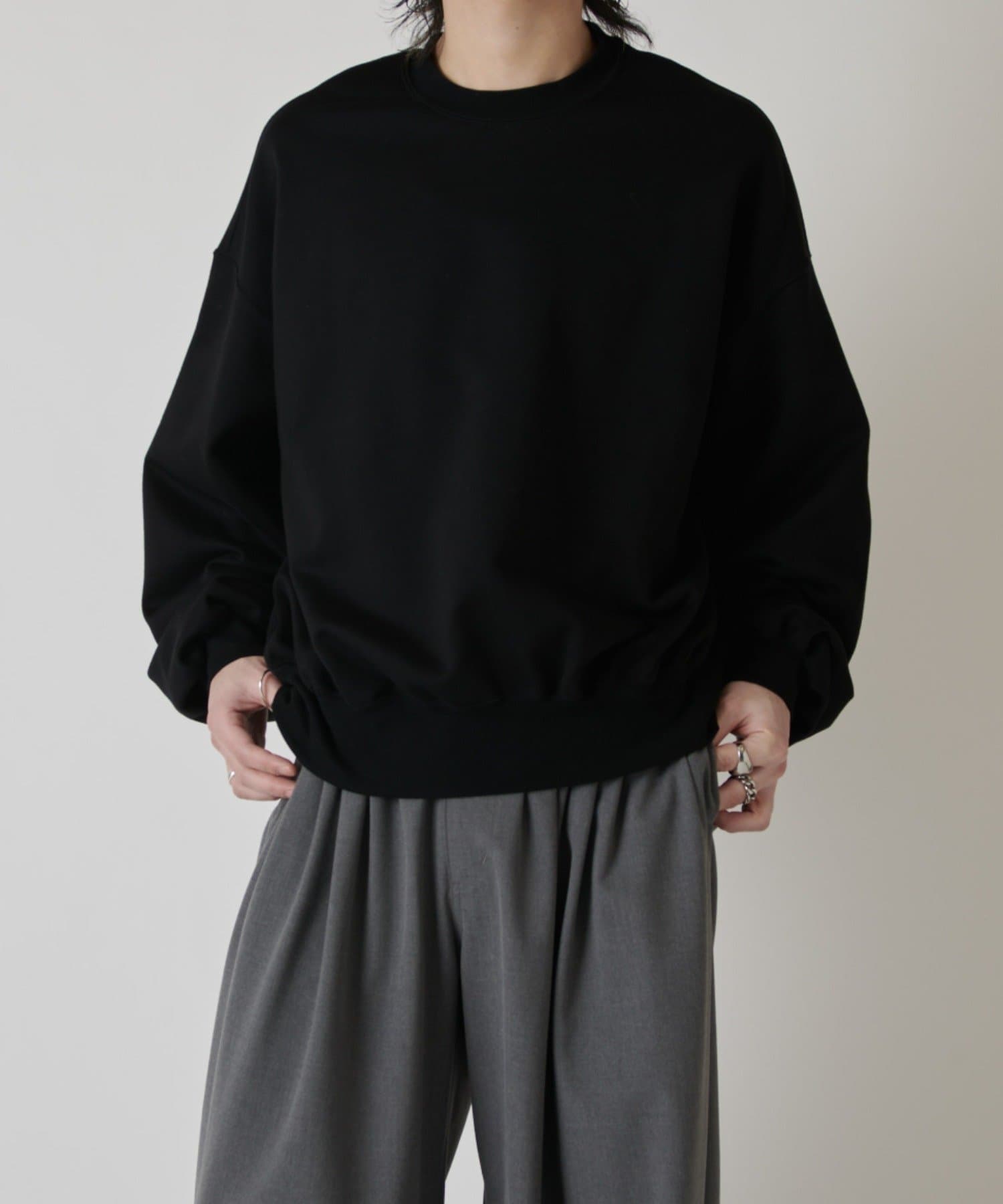 Lui's(ルイス) ルーズフィットクルーネックスウェット