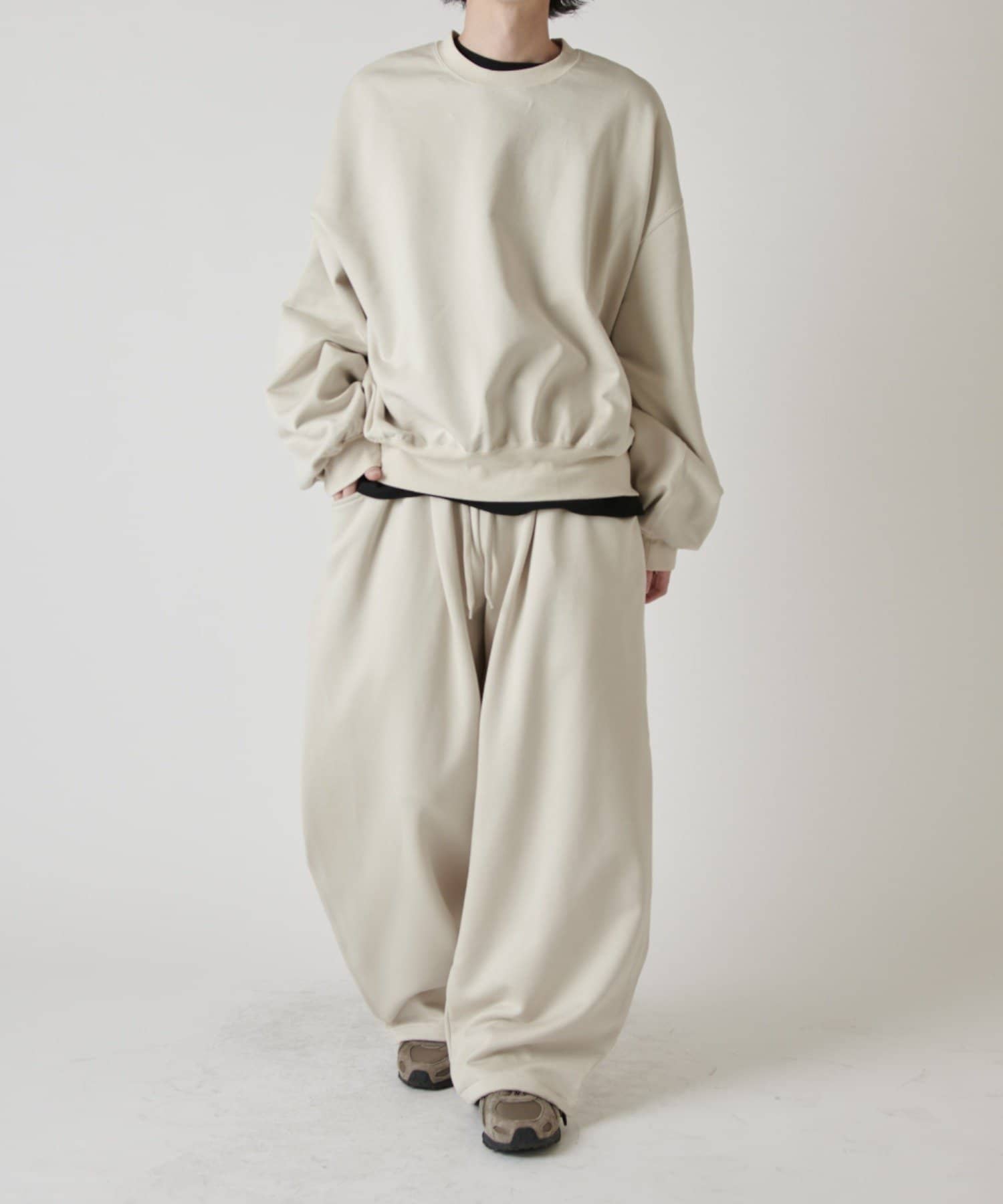 Lui's(ルイス) ルーズフィットクルーネックスウェット