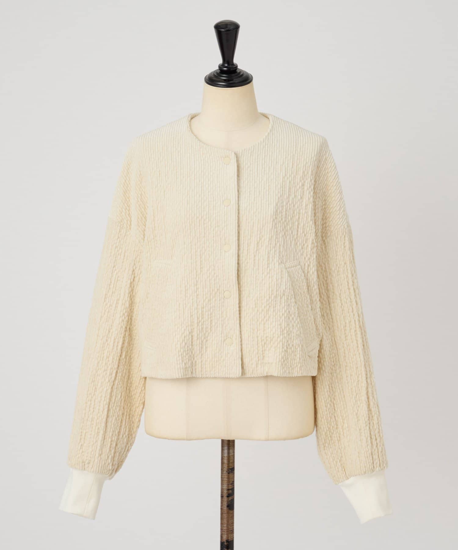 BEARDSLEY(ビアズリー) 《HiROMITHiSTLE》コーデュロイノーカラーブルゾン