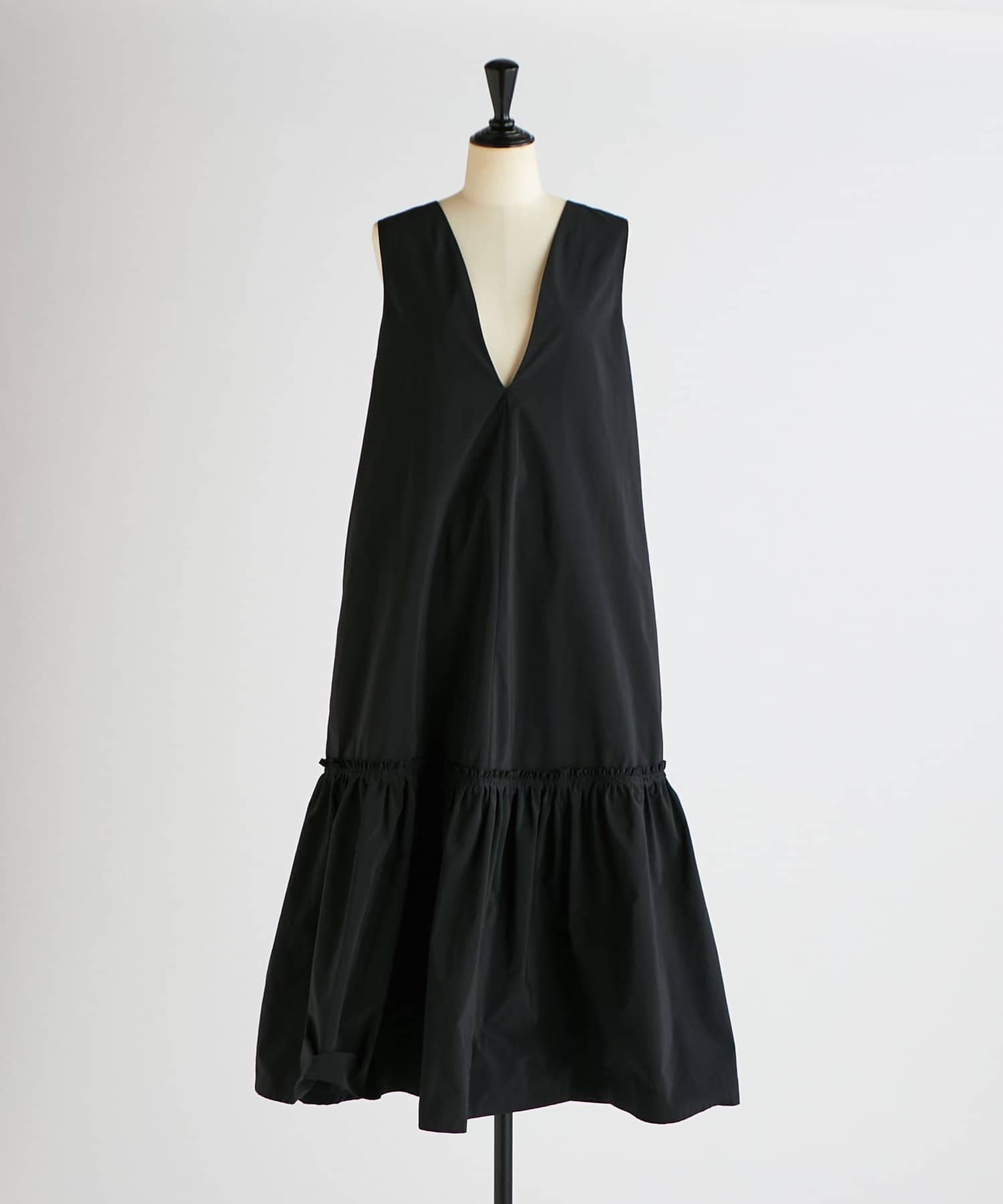 BEARDSLEY(ビアズリー) 《HiROMITHiSTLE》裾ギャザー後ろボタンワンピース