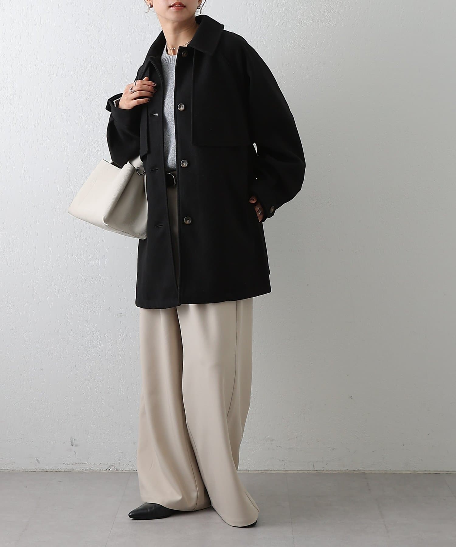 COLONY 2139(コロニー トゥーワンスリーナイン) 2WAYカラーミドルコート