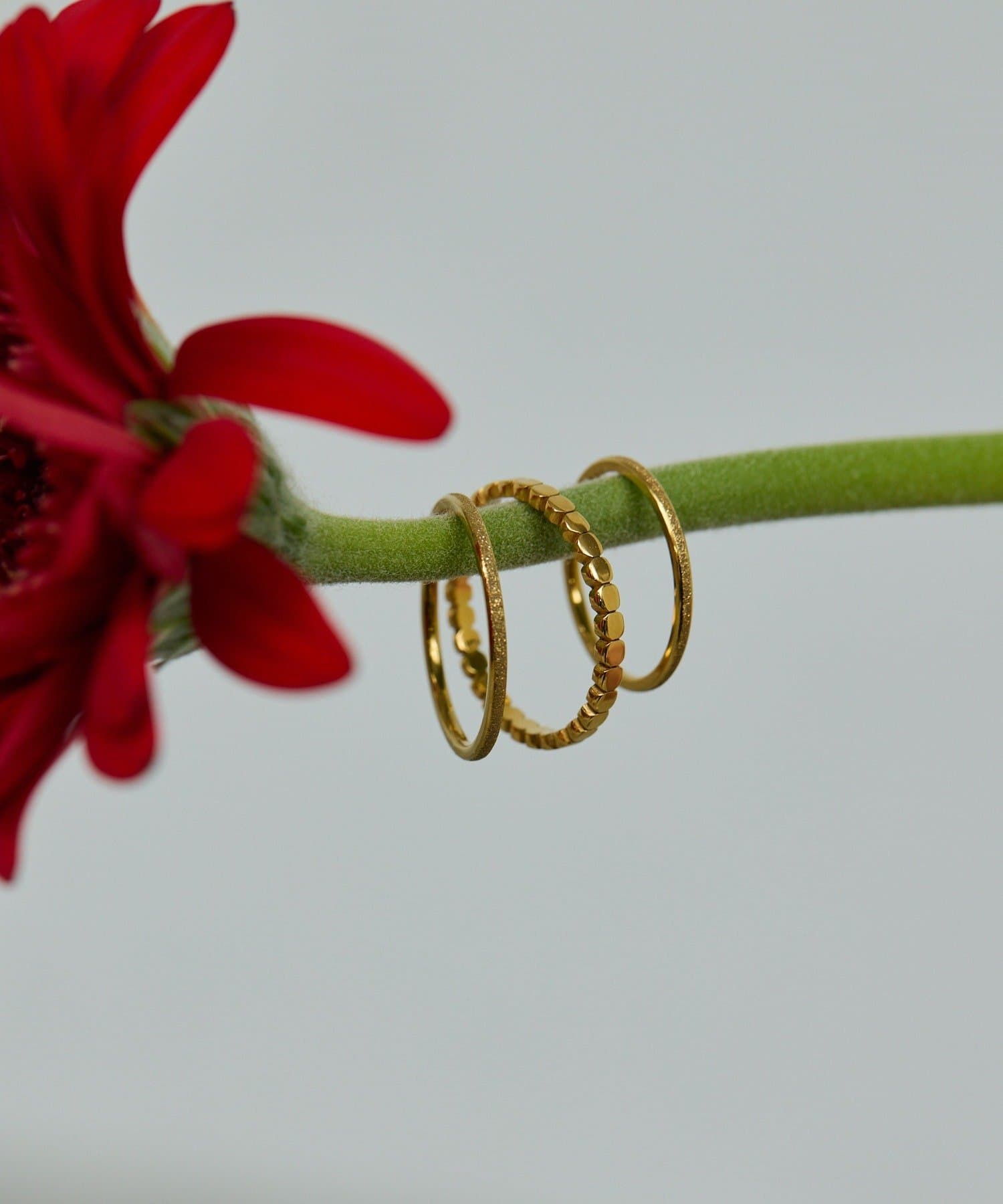 GALLARDAGALANTE(ガリャルダガランテ) 【SACHIKOコラボ】【簡単垢抜け！】トリオリング