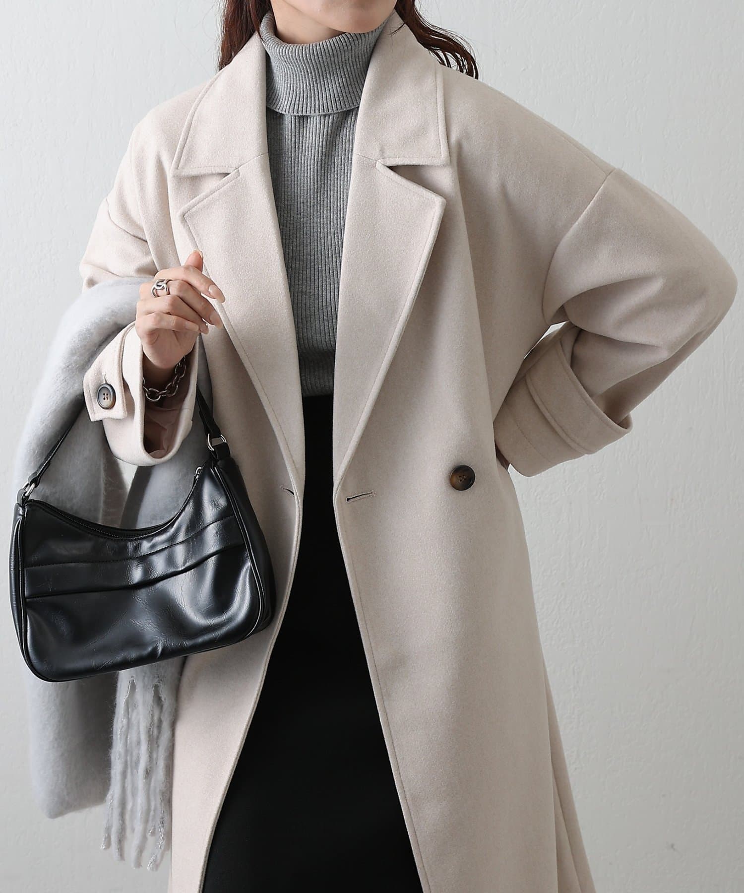 COLONY 2139(コロニー トゥーワンスリーナイン) モッサライトダブルロングコート