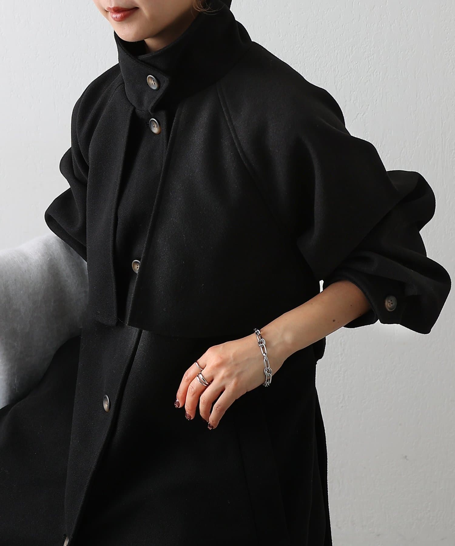 COLONY 2139(コロニー トゥーワンスリーナイン) 2WAYカラーシングルロングコート