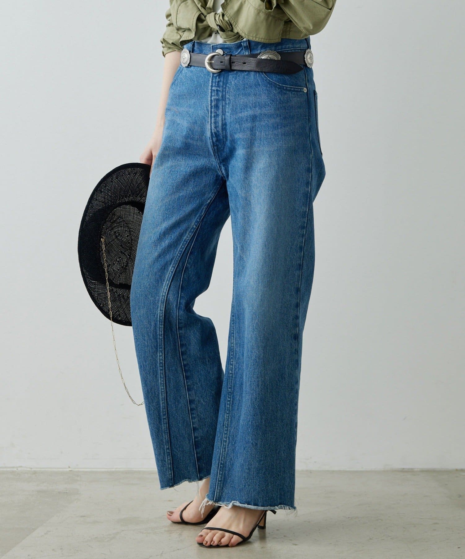 GALLARDAGALANTE(ガリャルダガランテ) 【リバイバル】インパッチデニム