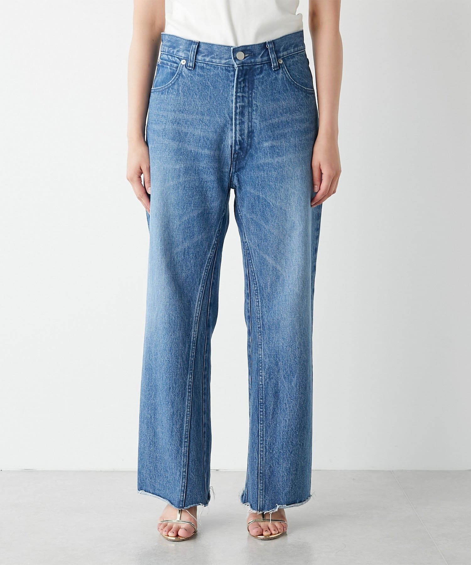 GALLARDAGALANTE(ガリャルダガランテ) 【リバイバル】インパッチデニム