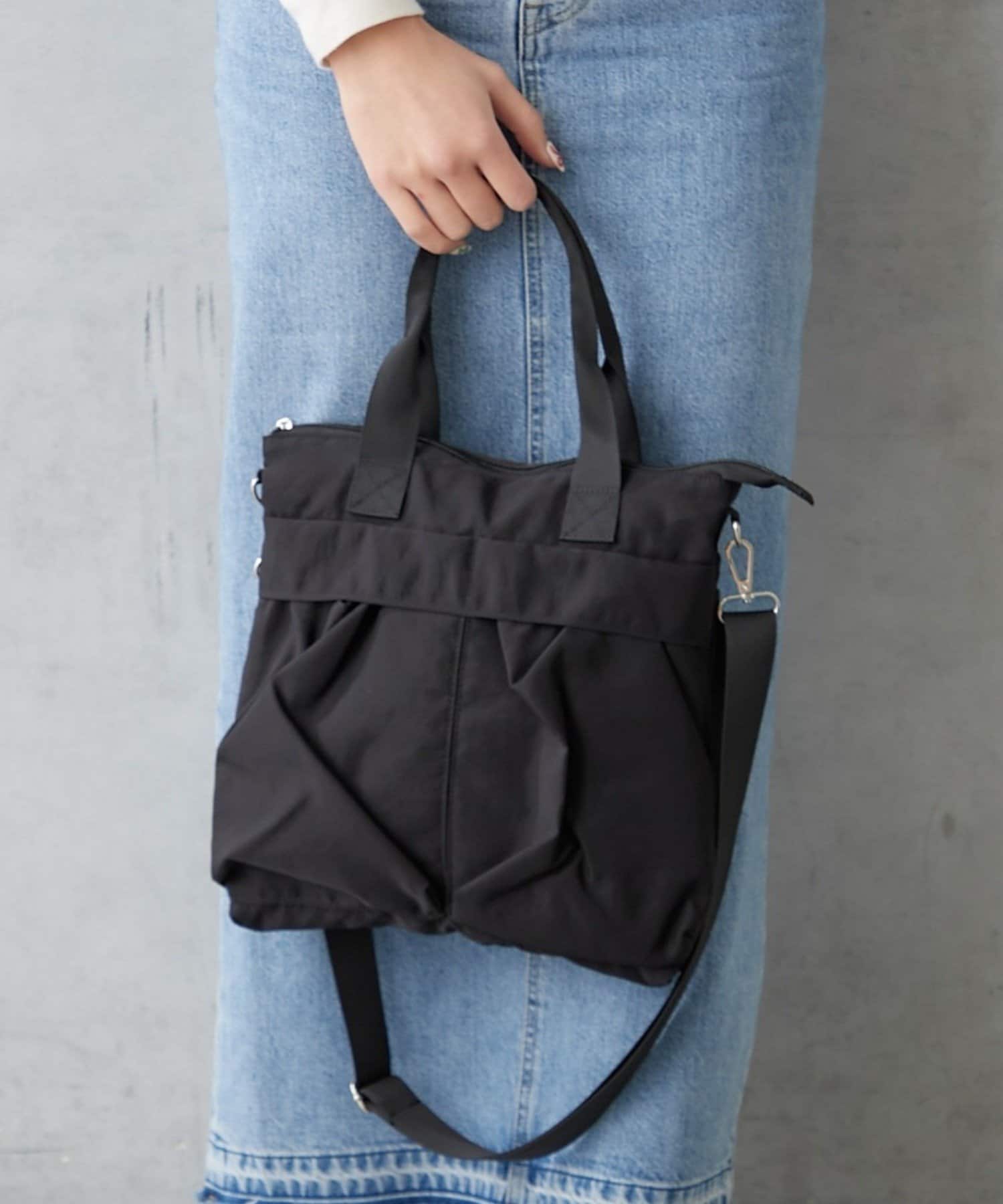 BIRTHDAY BAR(バースデイバー) ナイロンダブルポケット2WAYバッグ