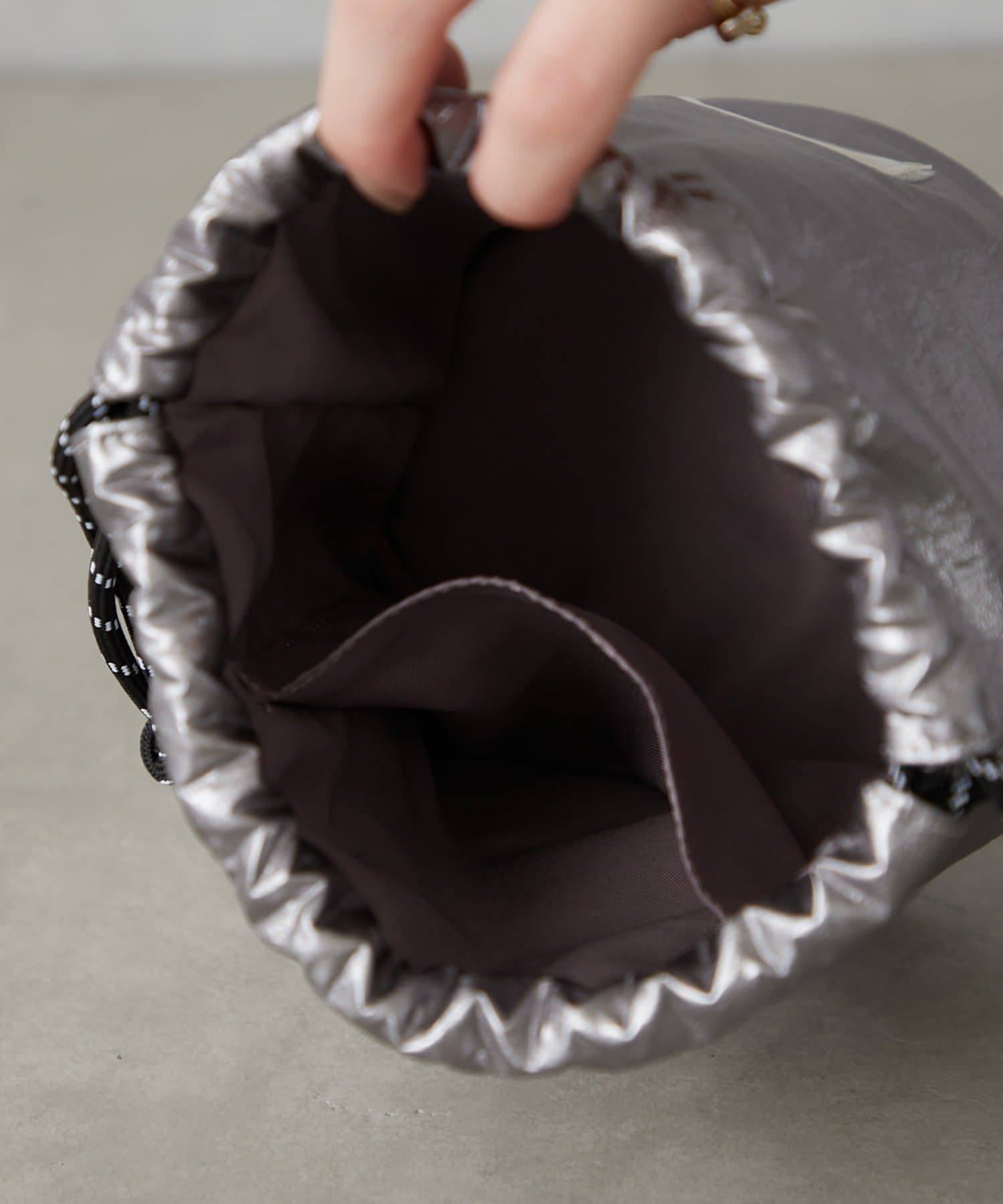 BIRTHDAY BAR(バースデイバー) メタリックミニ巾着バッグ