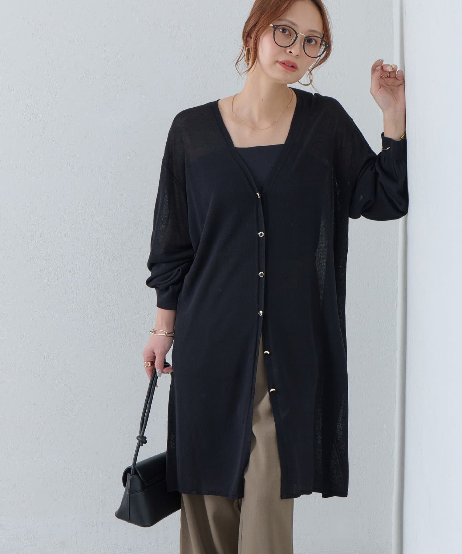 DISCOAT(ディスコート) 【NOKA/接触冷感/UVカット】多機能ロングカーデ