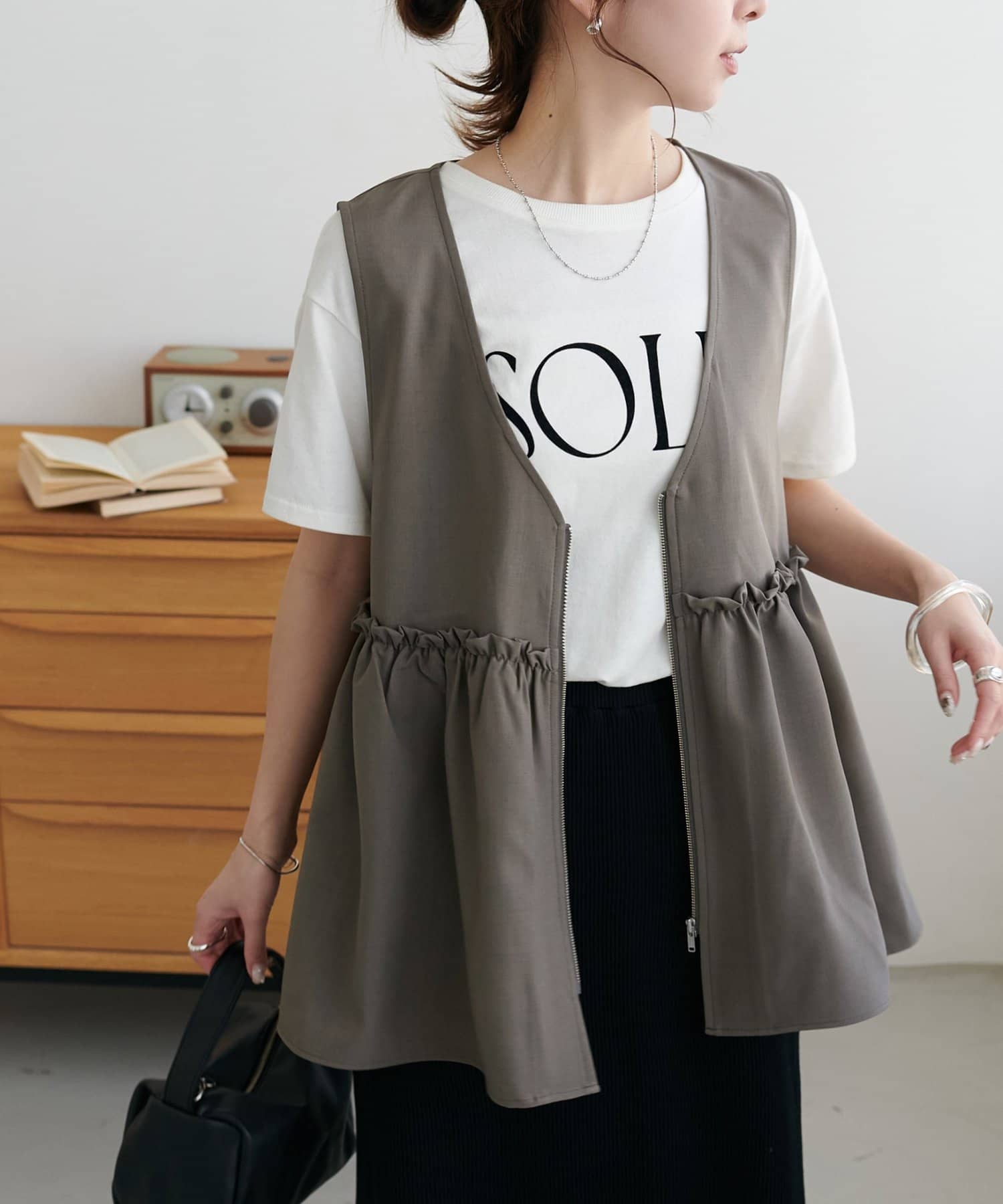 DISCOAT(ディスコート) 【WEB限定】ジップベスト