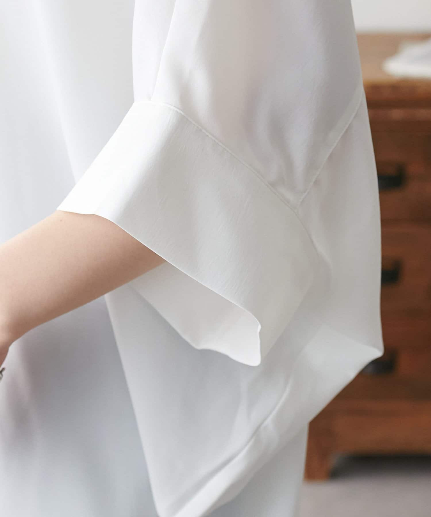 DISCOAT(ディスコート) 【WEB限定】ドルマンスキッパーブラウス