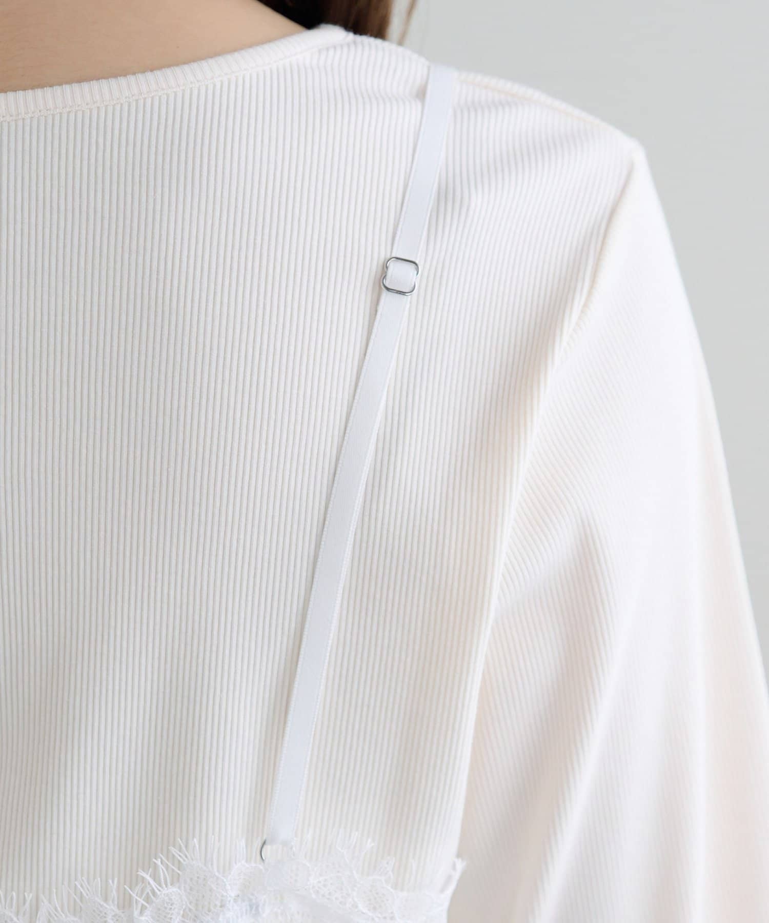 DISCOAT(ディスコート) 【Noka】ヴィンテージレースキャミチュニック