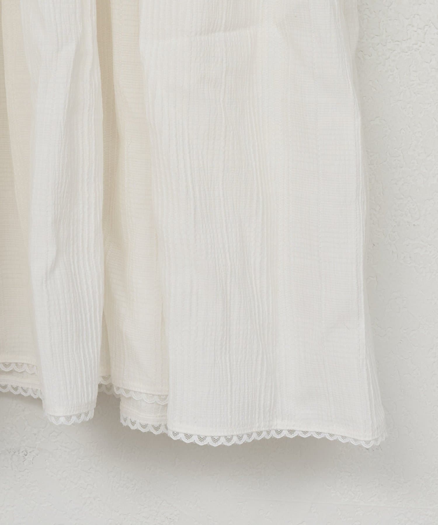 DISCOAT(ディスコート) 【SS先行予約/umm.】肩リボンティアードワンピース