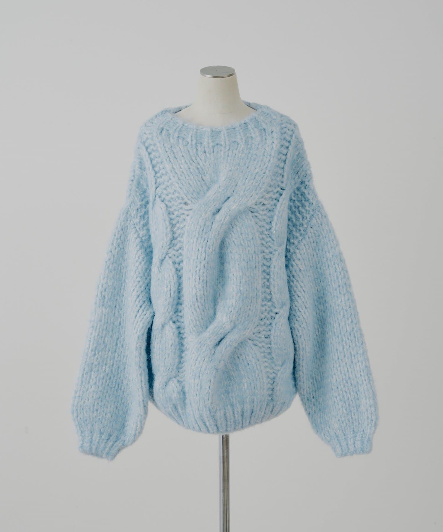 OUTLET(アウトレット) 【Chico】ビッグケーブルルーズミニワンピース