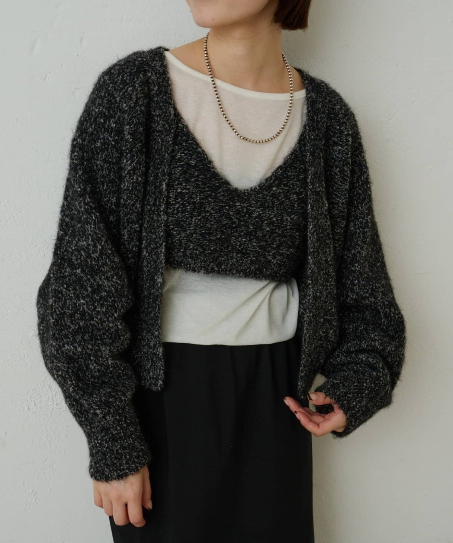 OUTLET(アウトレット) 【Omekashi】ボレロキャミセット