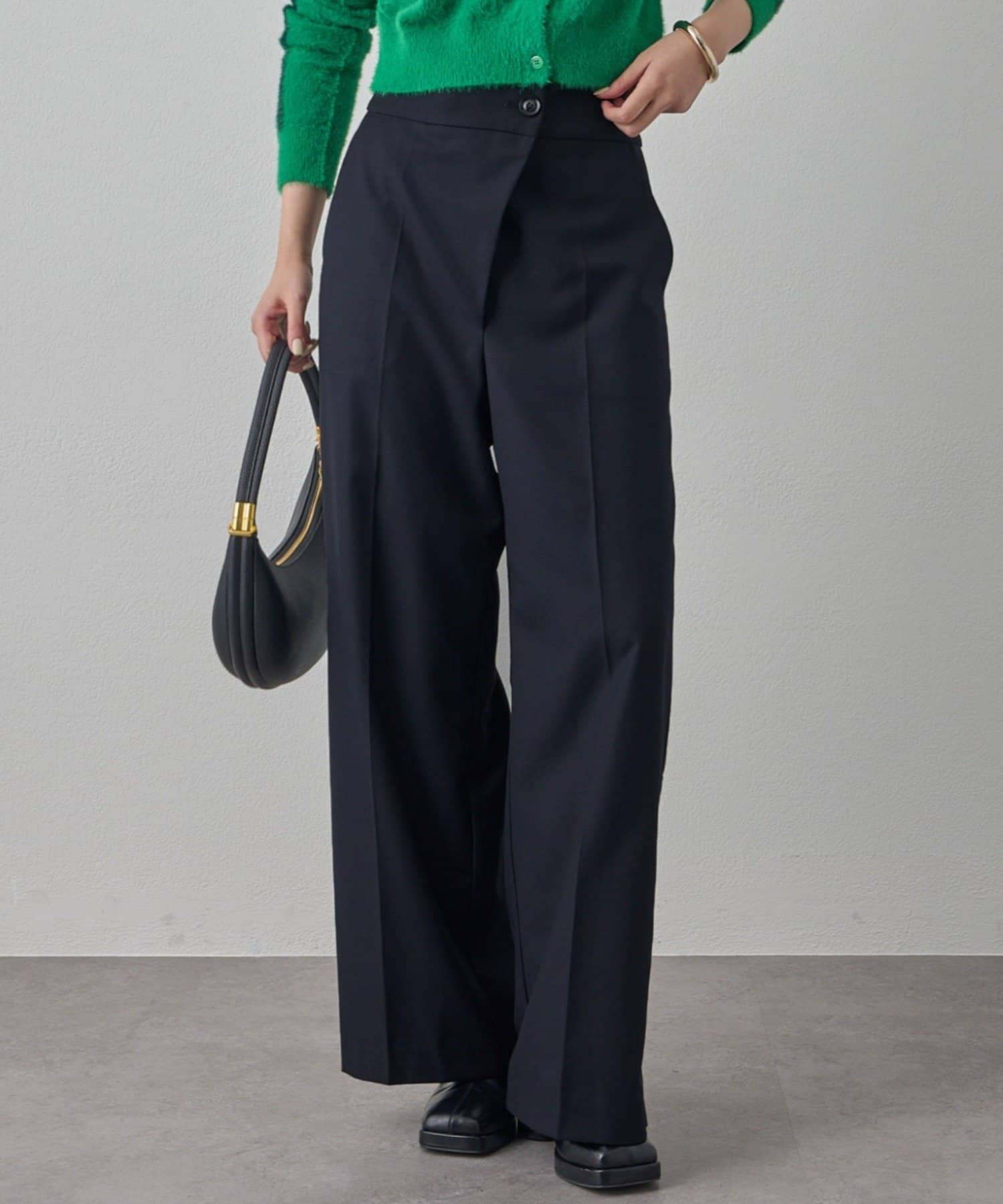 OUTLET(アウトレット) 【Loungedress】ラップタブパンツ