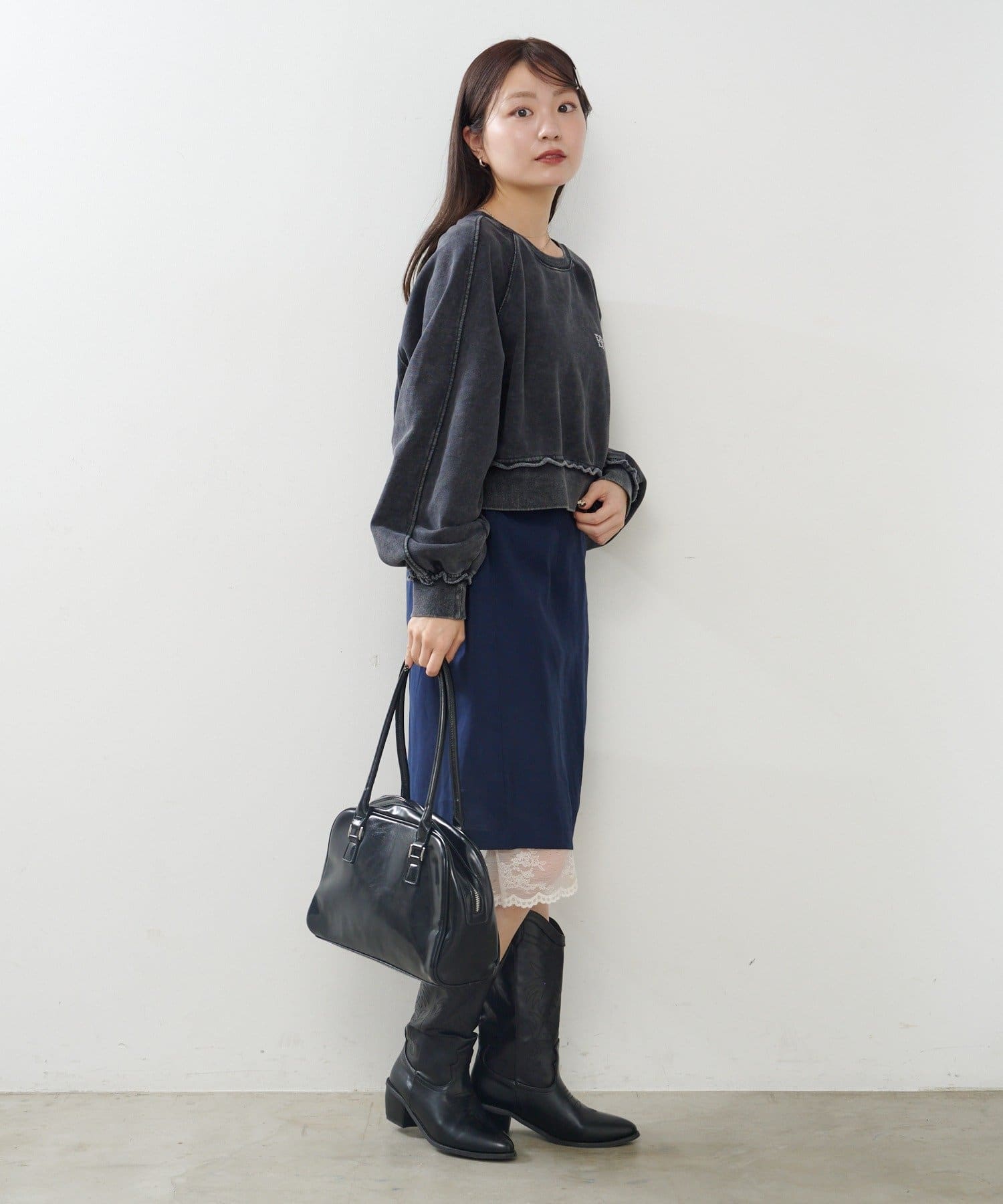 OUTLET(アウトレット) 【Kastane】ラインストーンスウェット