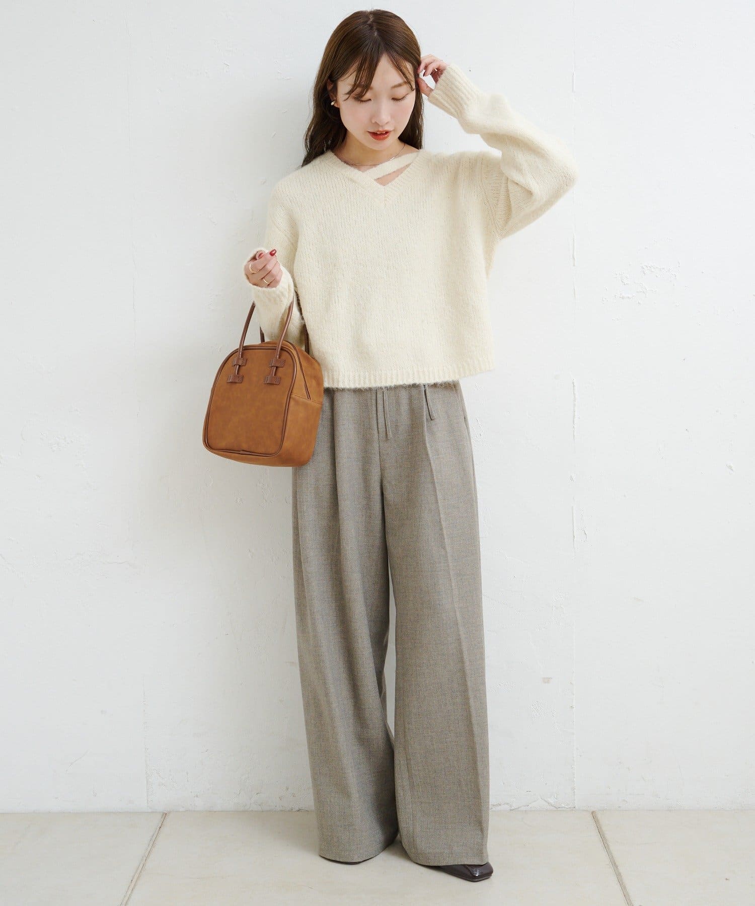 OUTLET(アウトレット) 【Kastane】B スクエアベーシックBAG