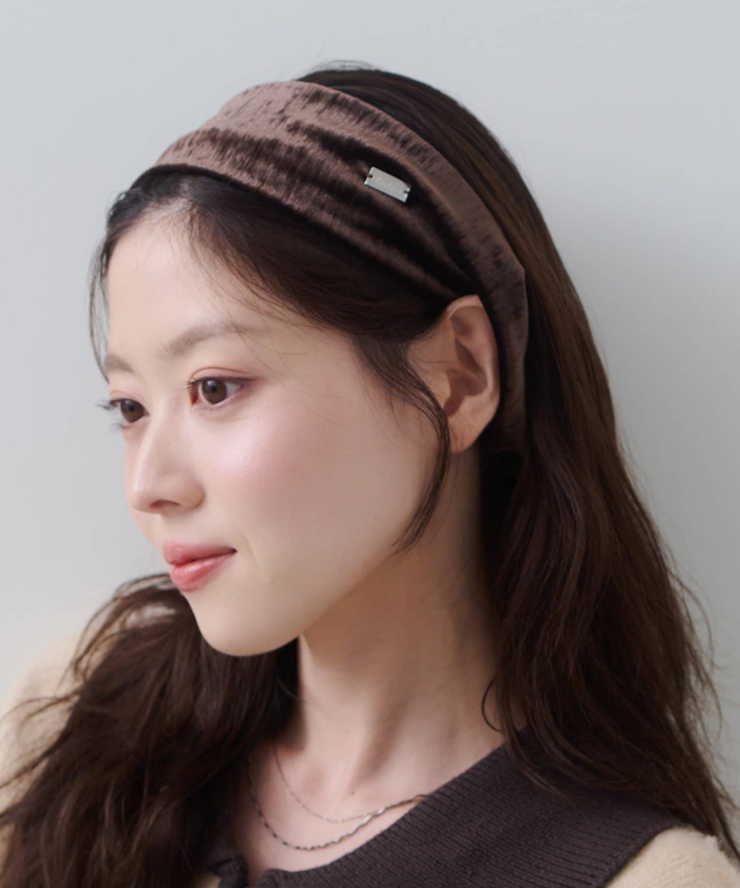 OUTLET(アウトレット) 【Kastane】【fiw.】ベロアヘアバンド