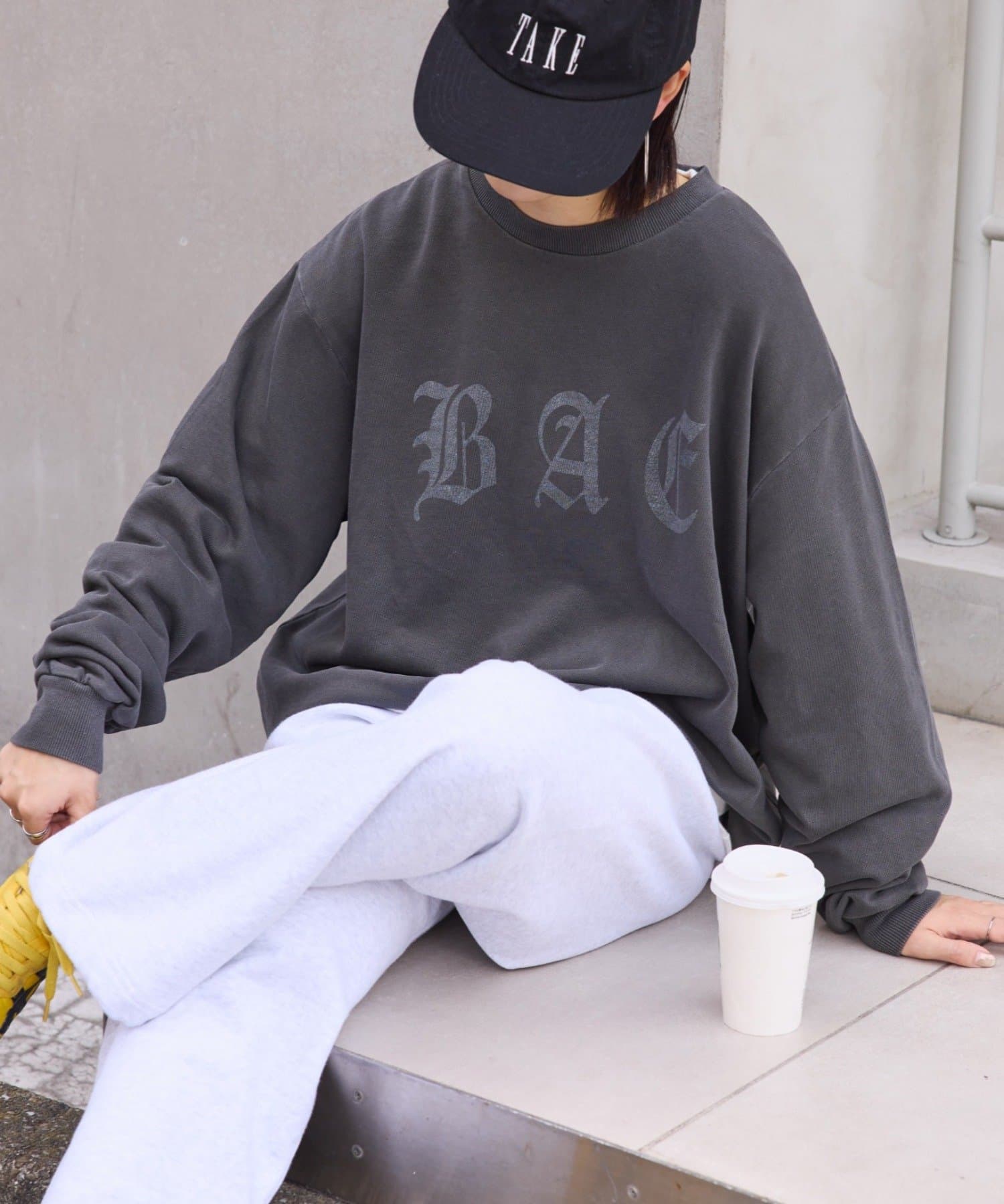 OUTLET(アウトレット) 【CIAOPANIC TYPY】vintageプリントスウェット