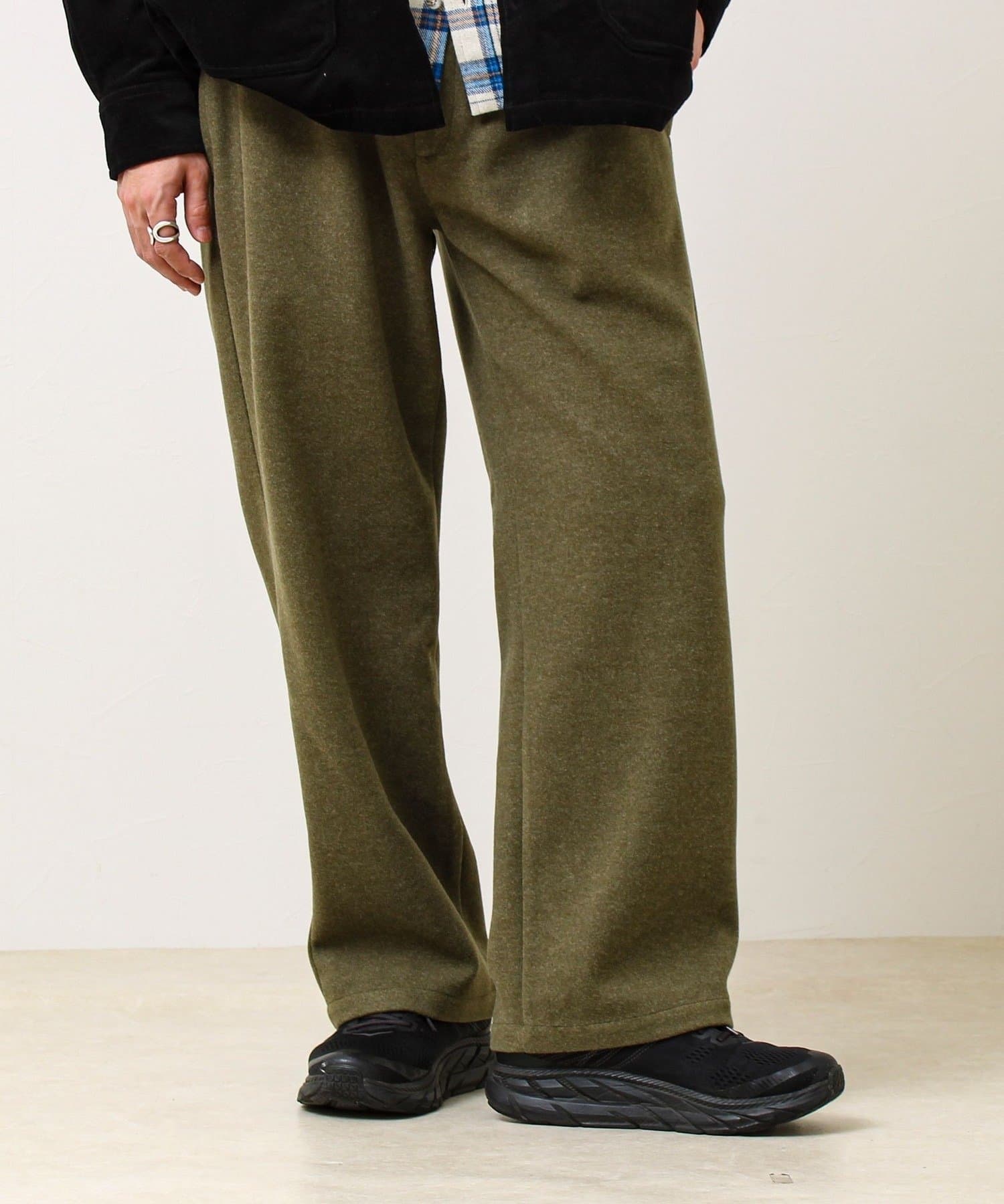 FREDY & GLOSTER(フレディ アンド グロスター) 【GOODNESS WEAR】リラックスメルトンパンツ