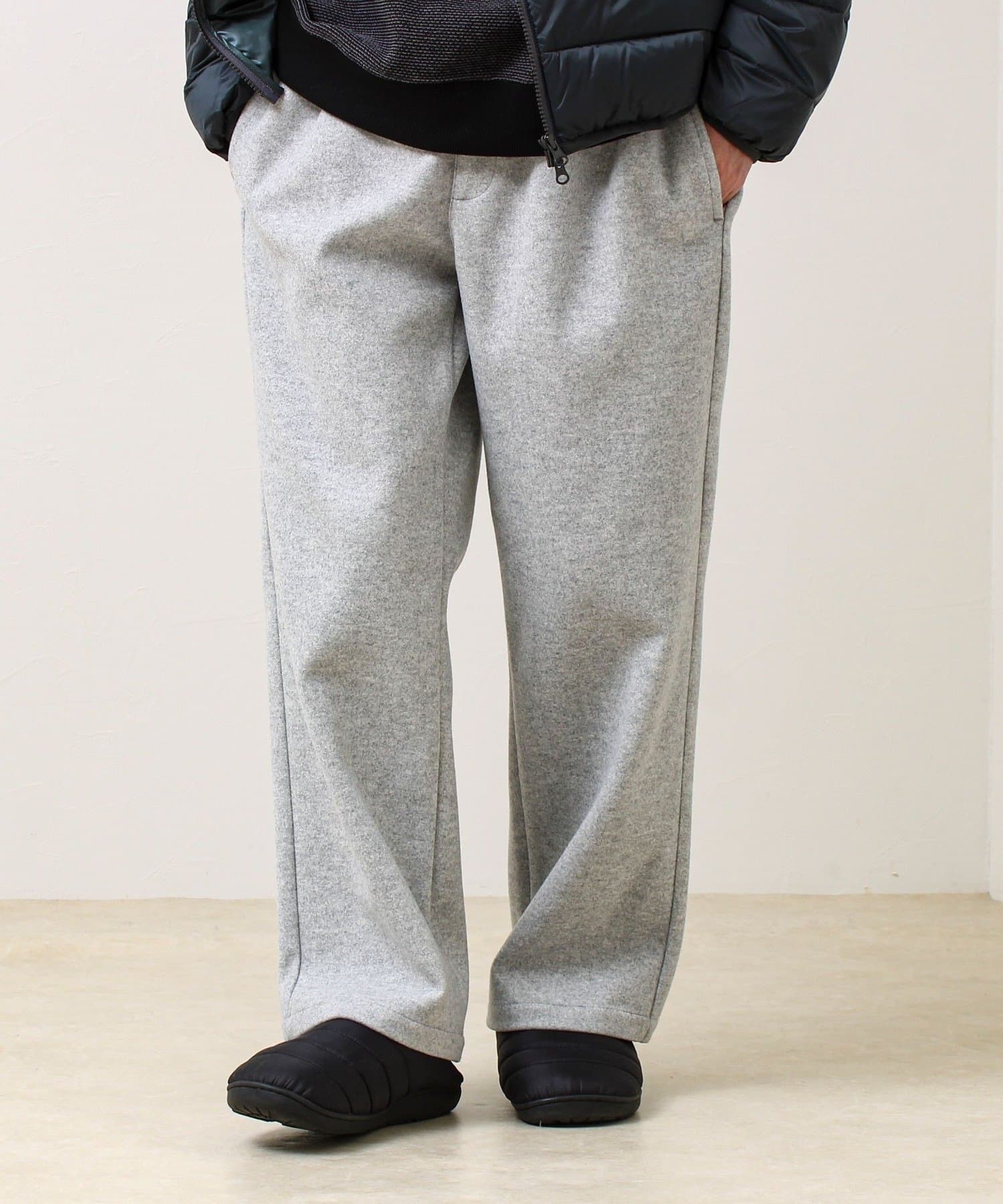 FREDY & GLOSTER(フレディ アンド グロスター) 【GOODNESS WEAR】リラックスメルトンパンツ