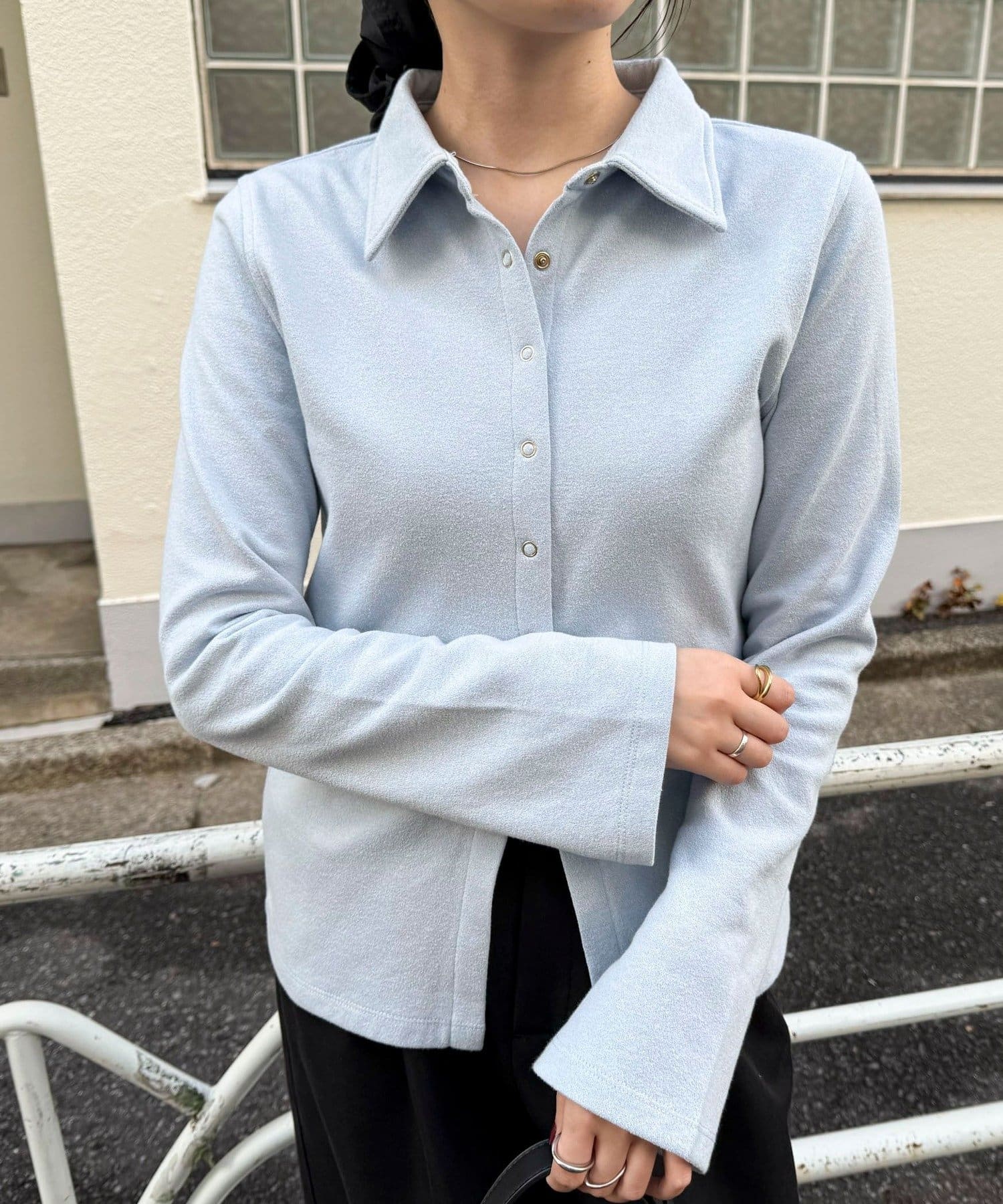 FREDY & GLOSTER(フレディ アンド グロスター) ブークレーフレアスリーブカーディガン