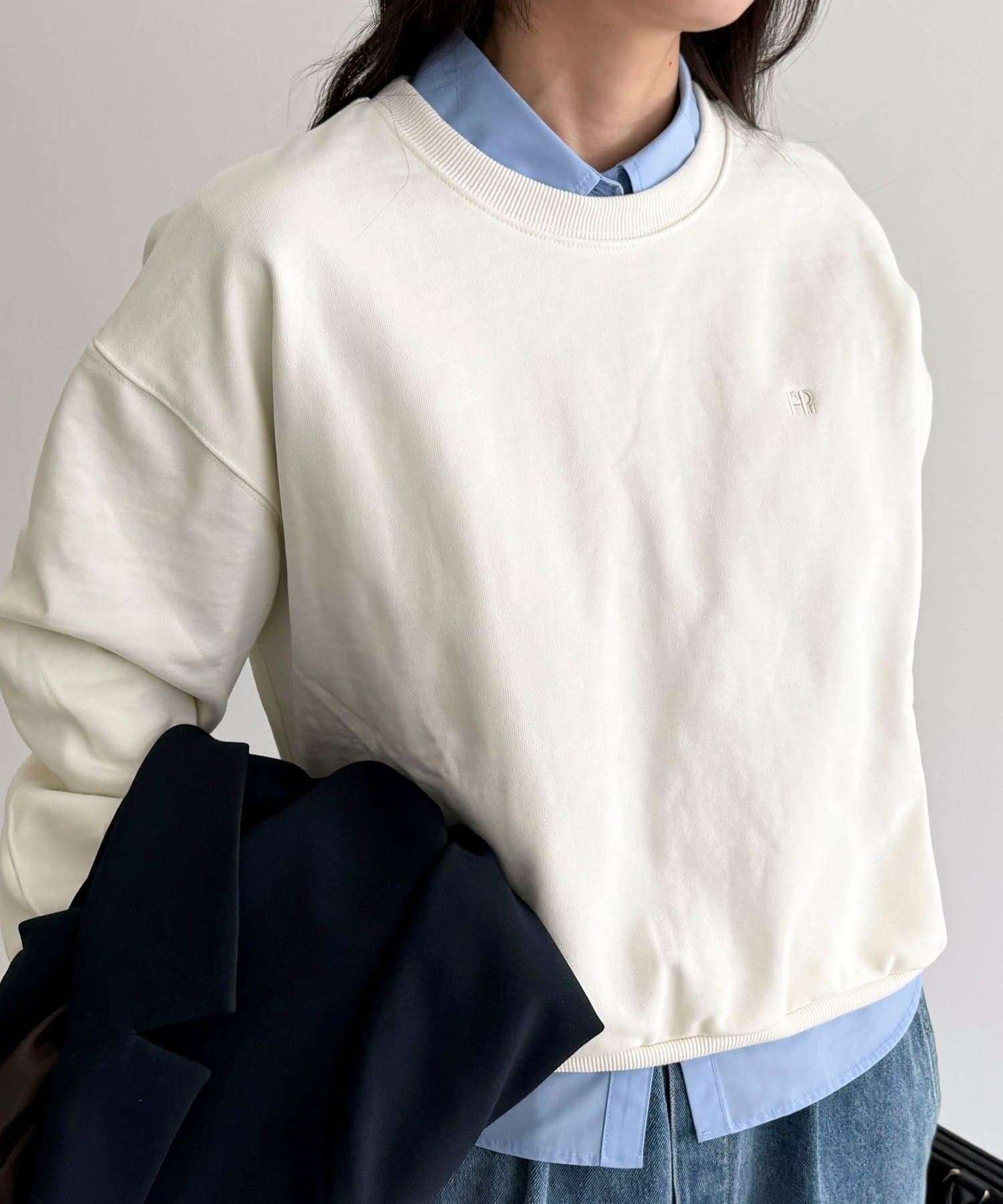 FREDY & GLOSTER(フレディ アンド グロスター) FR刺繍ヘビー裏毛スウェット