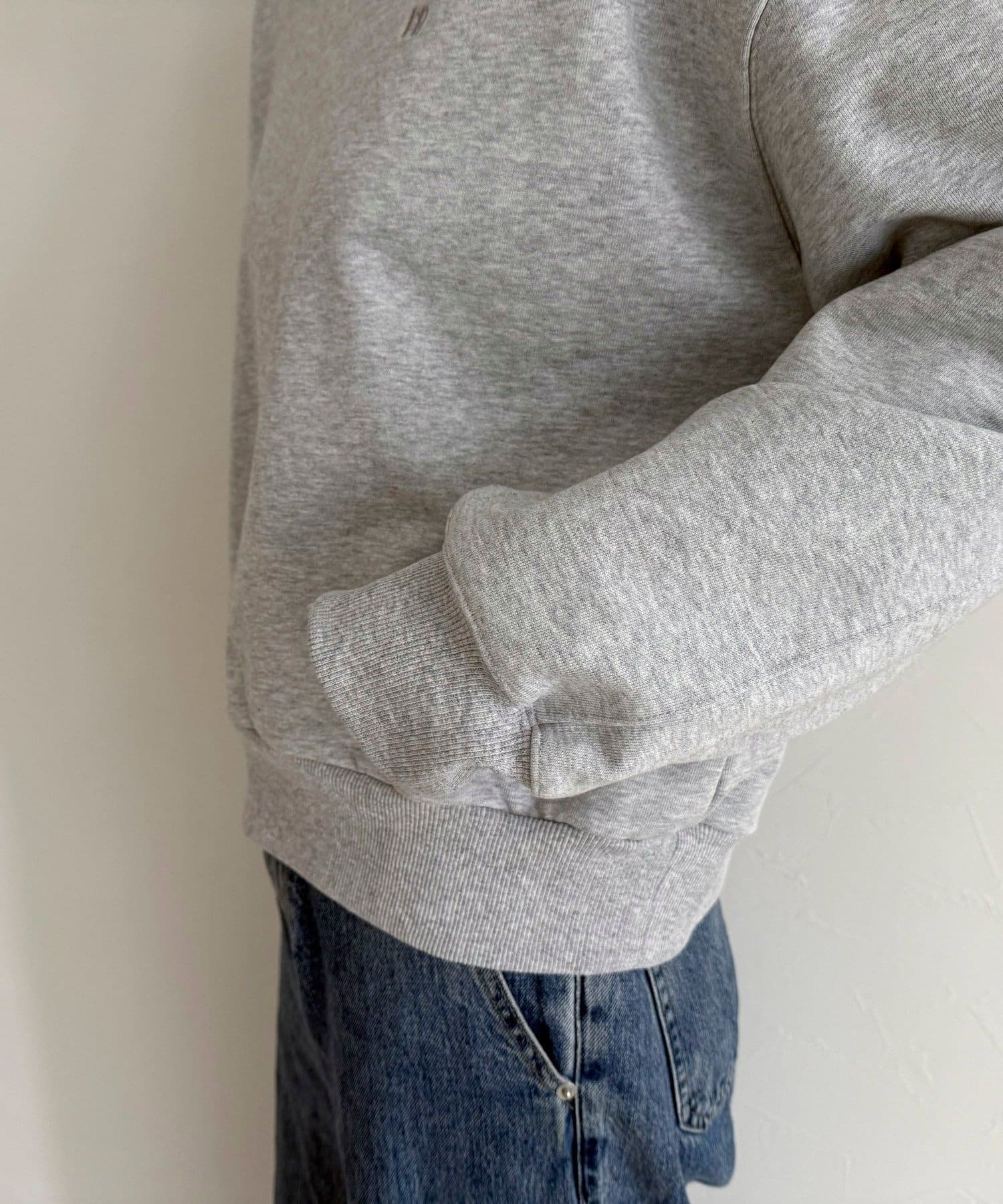 FREDY & GLOSTER(フレディ アンド グロスター) FR刺繍ヘビー裏毛スウェット