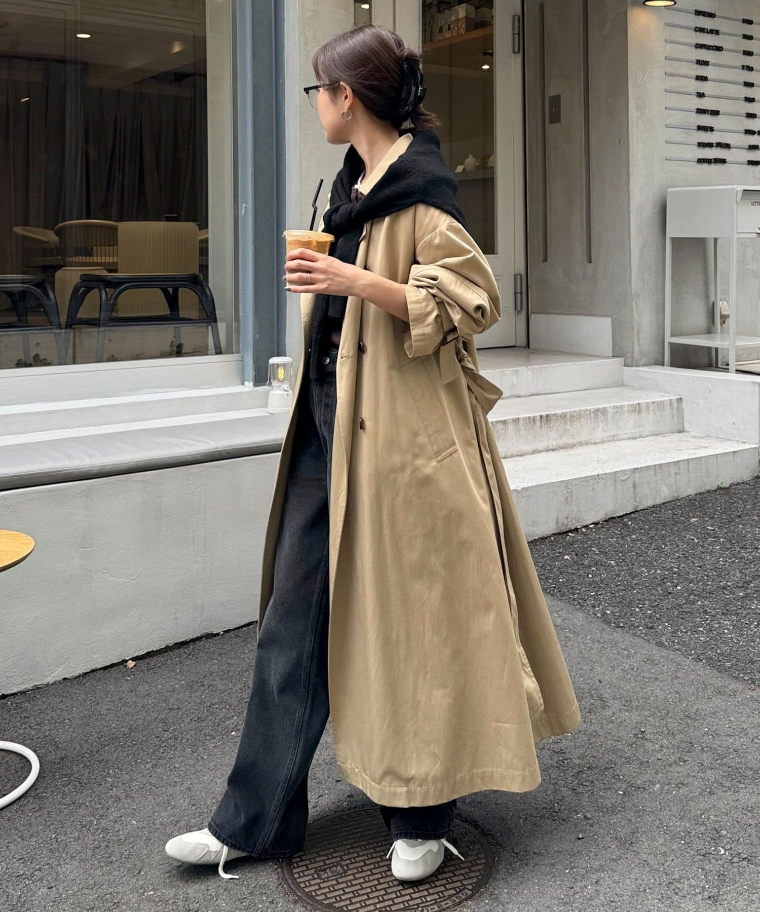 FREDY & GLOSTER(フレディ アンド グロスター) 【発売のたびに即完売する大人気アイテム】袖ボリュームトレンチコート