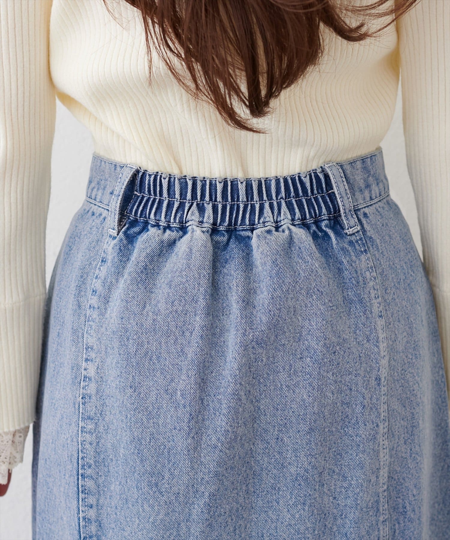 natural couture(ナチュラルクチュール) マーメイドデニムスカート