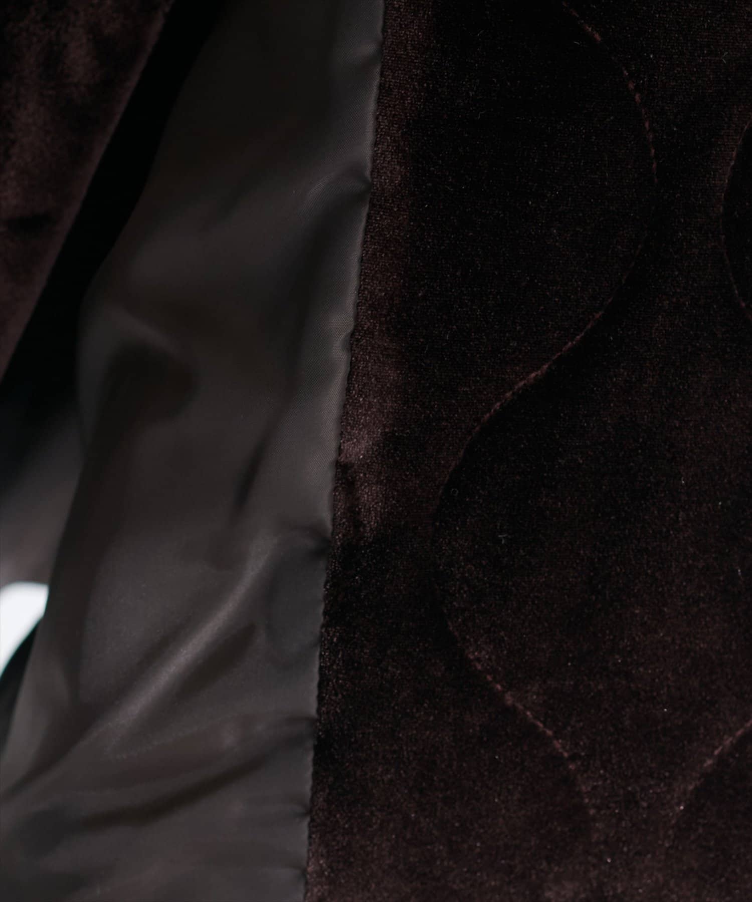 natural couture(ナチュラルクチュール) キャンディスリーブベロアコート