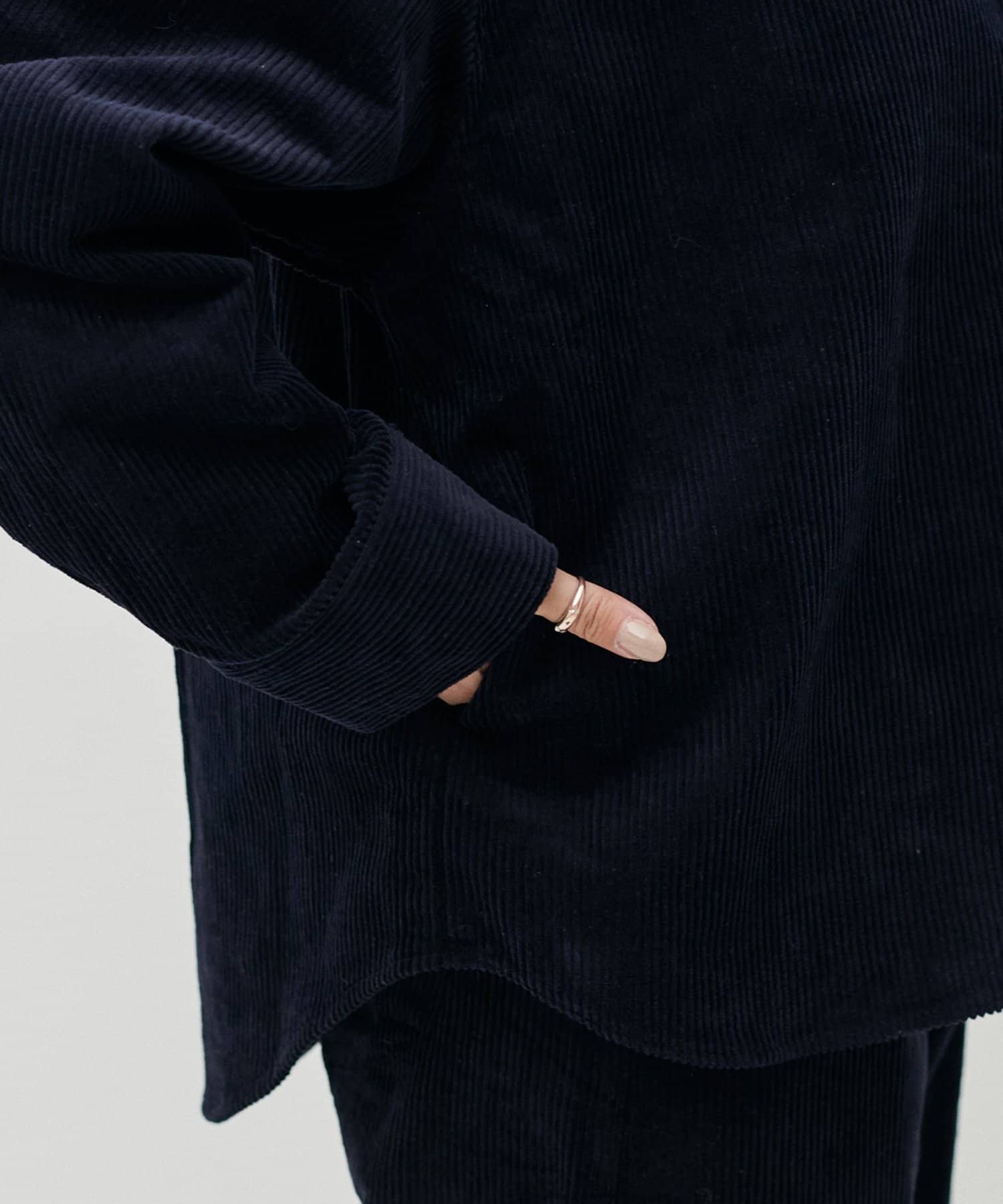 LARUTA(ラルータ) コーデュロイオーバーシャツ