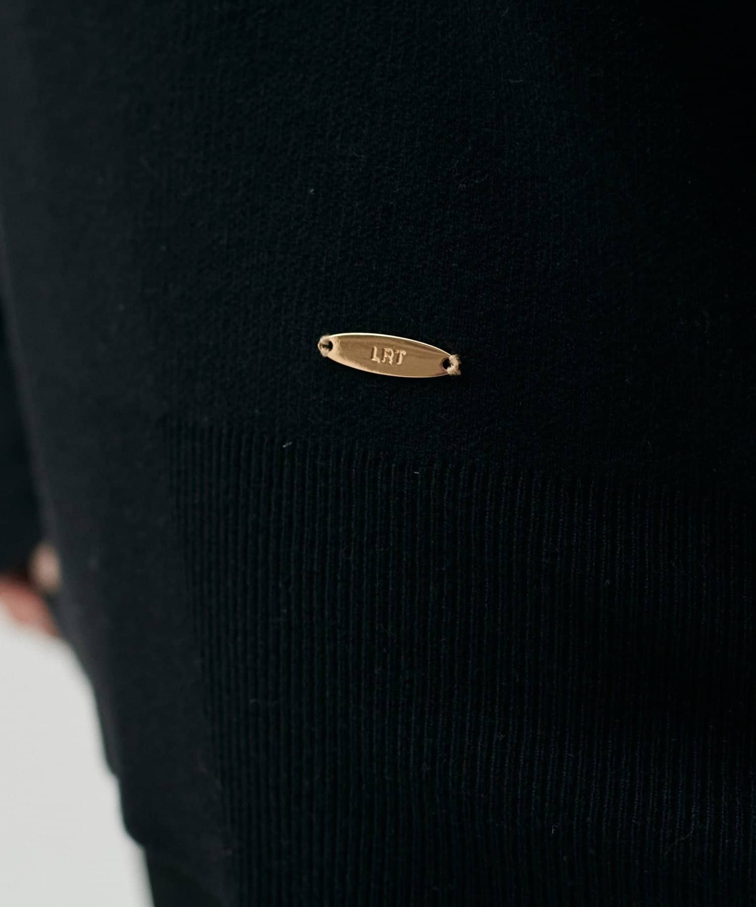 LARUTA(ラルータ) ダブルジャガードタートルニットプルオーバー