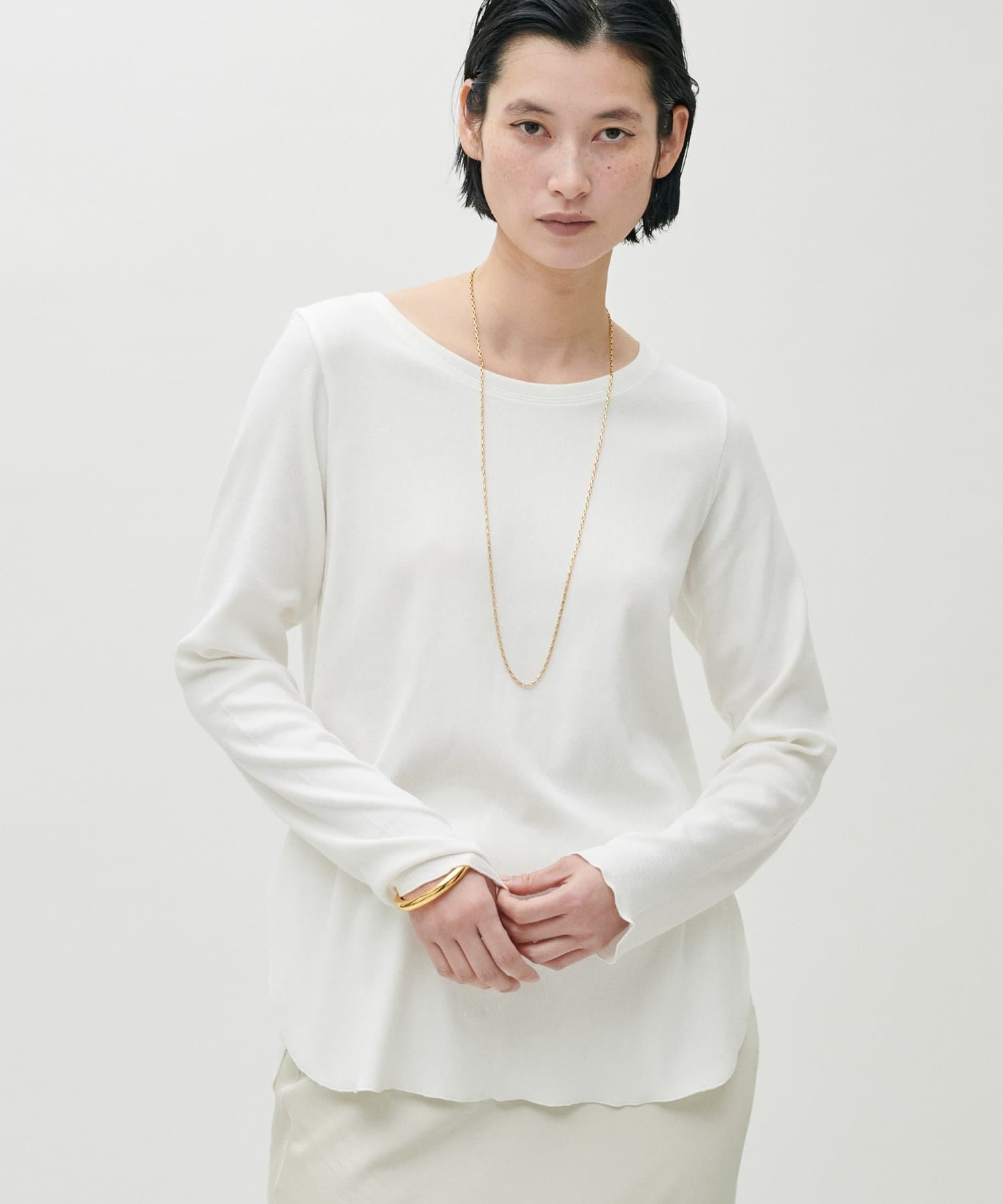 LARUTA(ラルータ) サムホール付きロンT