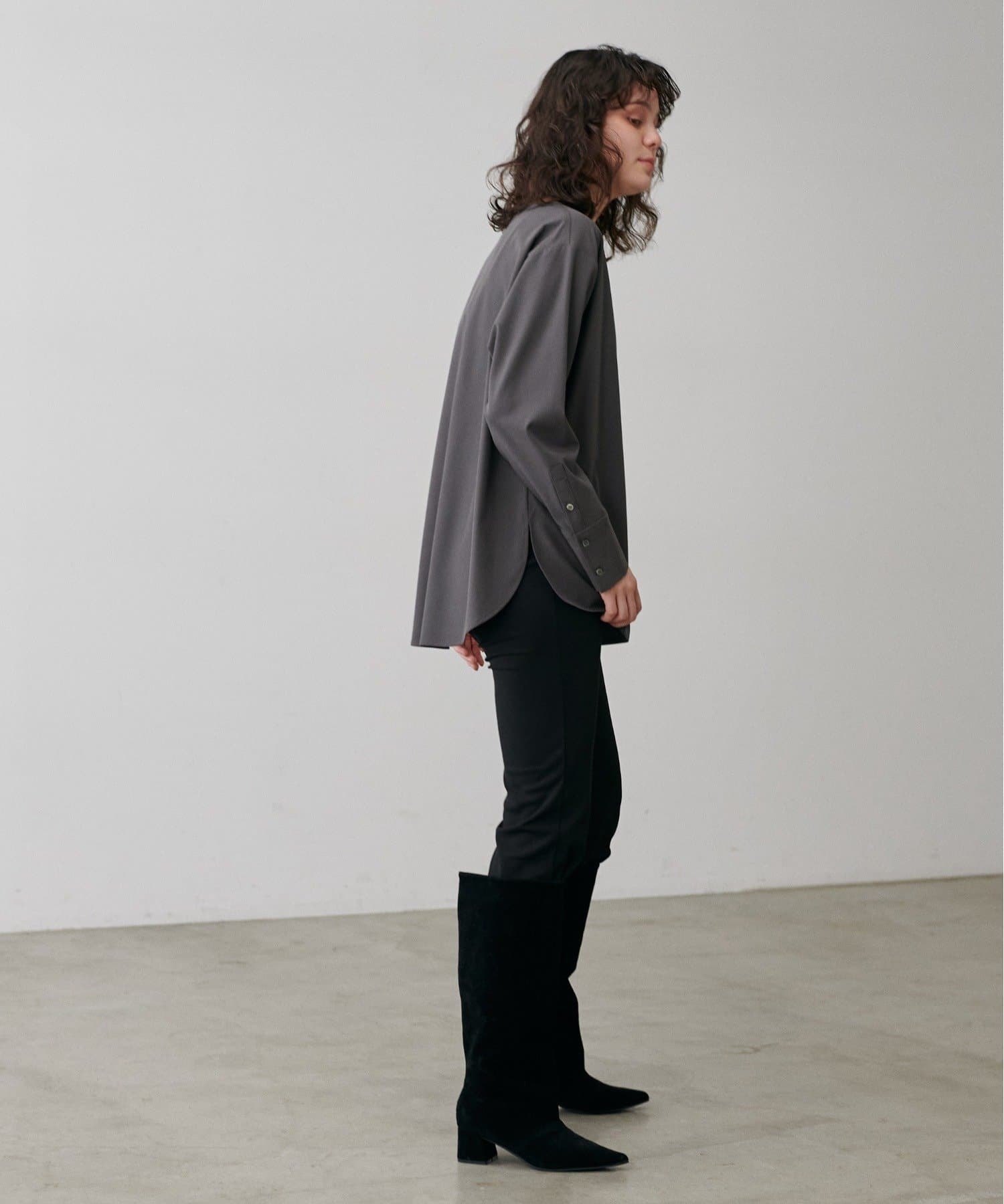 LARUTA(ラルータ) カフス付き万能レイヤードプルオーバー