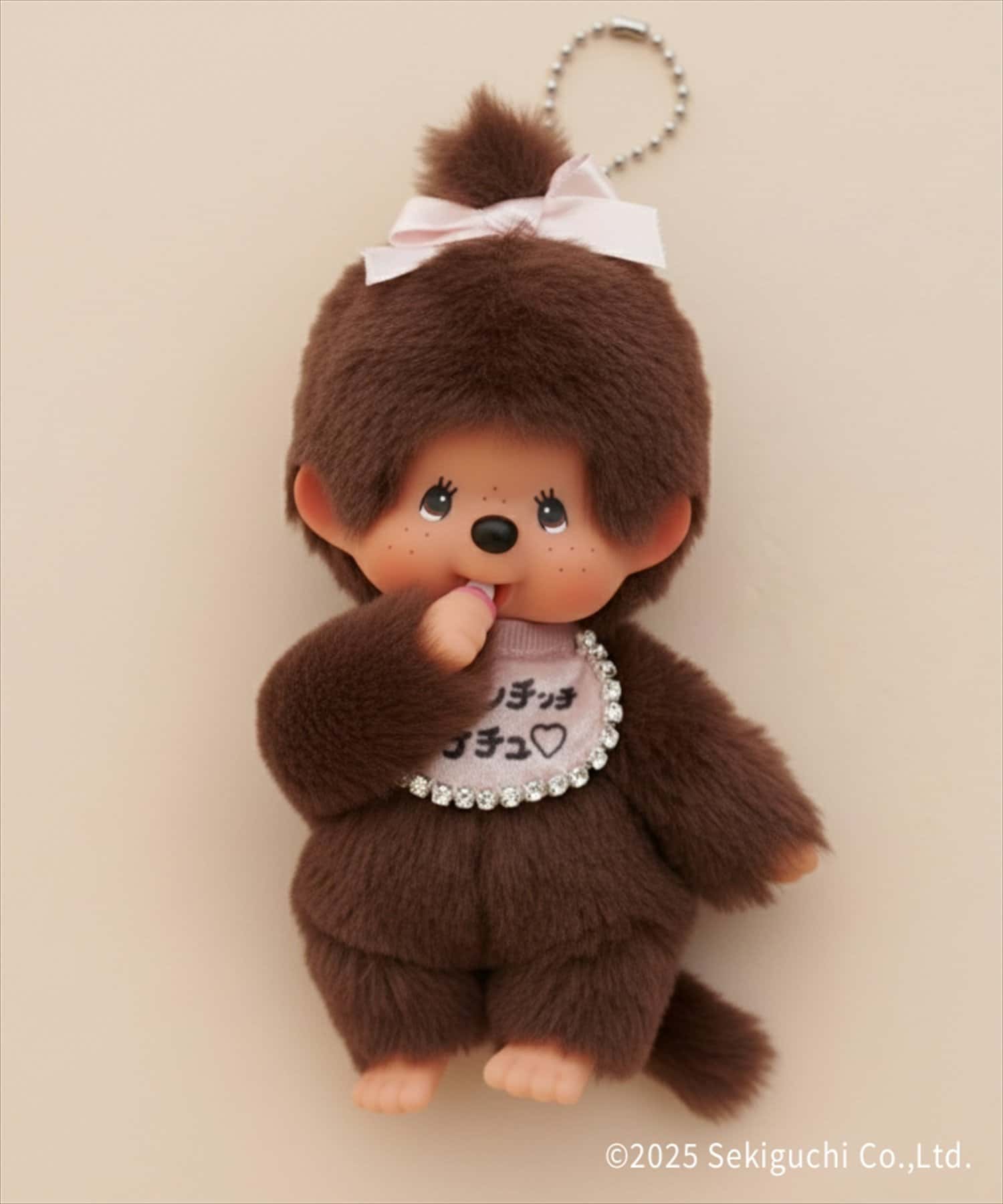 natural couture(ナチュラルクチュール) 【モンチッチ×ナチュラルクチュール】ぬいぐるみキーチェーン＆オリジナルスタイ
