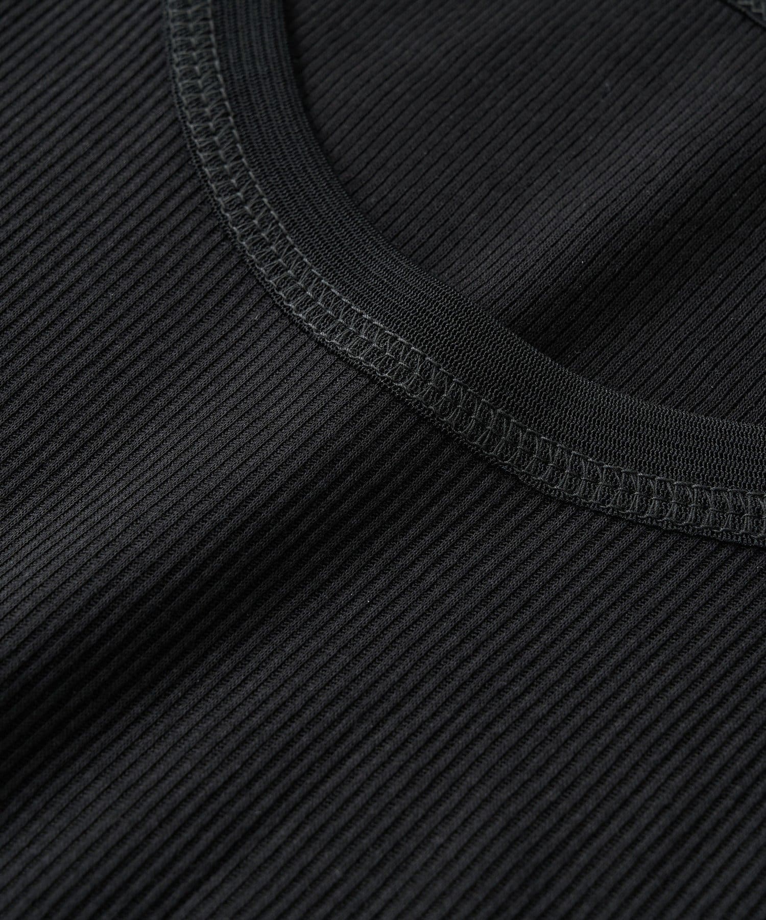 RIVE DROITE(リヴドロワ) 【フェミニンなムードを演出】チュールリブタンクトップ