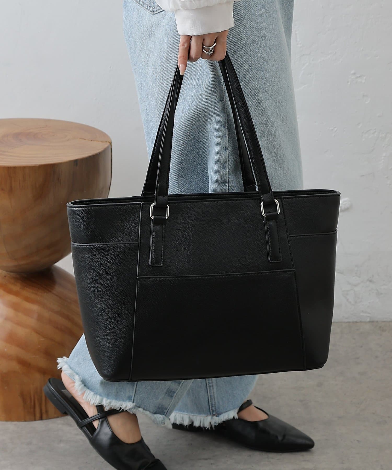 COLONY 2139(コロニー トゥーワンスリーナイン) シュリンクA4トートバッグ