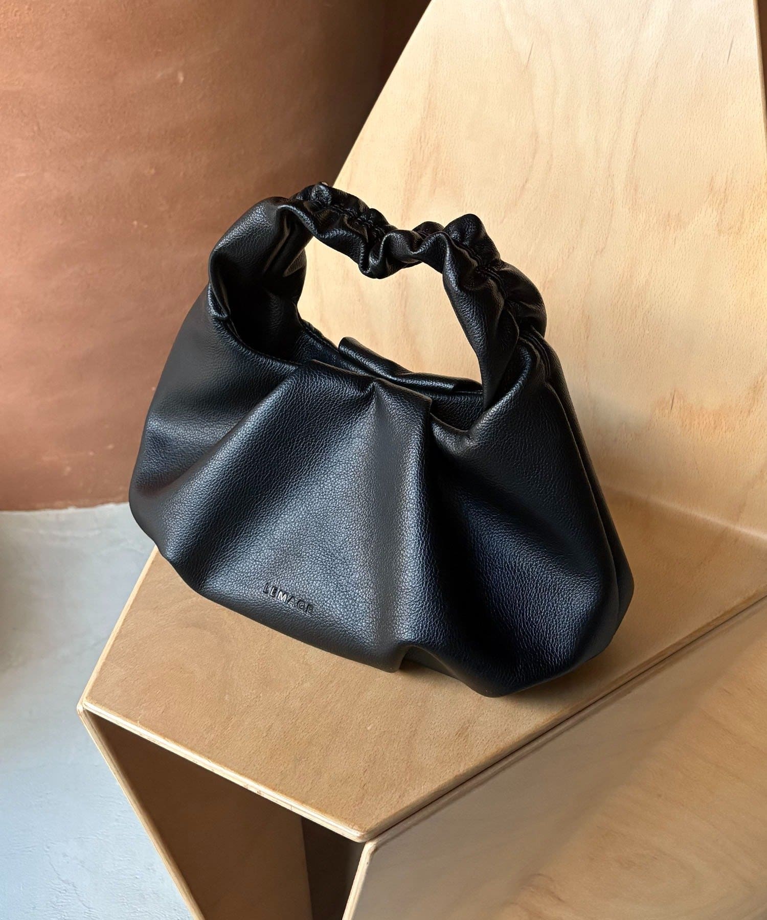 CAPRICIEUX LE'MAGE(カプリシュレマージュ) ギャザーハンドルバッグ