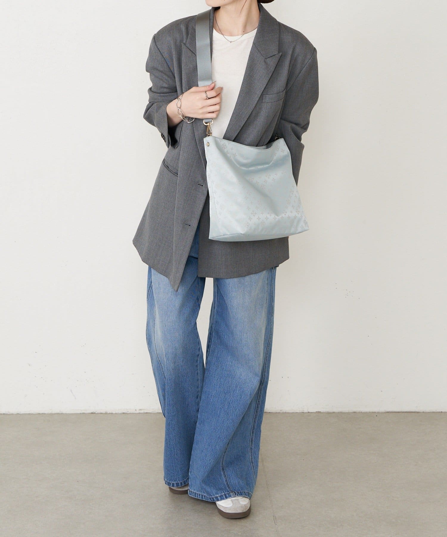 russet(ラシット) ナイロンジャガード2WAYショルダーバッグ