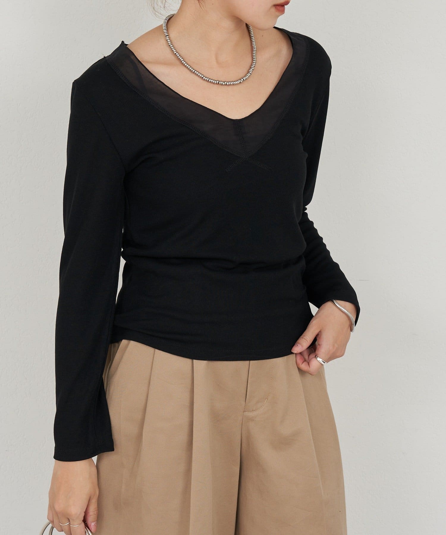 SHENERY(シーナリー) 【26SS予約】シアードッキングロンTEE