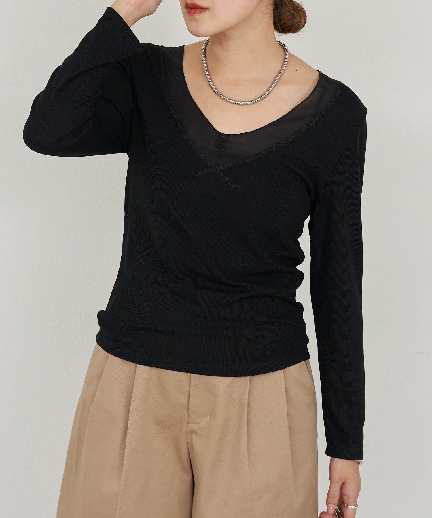 SHENERY(シーナリー) 【26SS予約】シアードッキングロンTEE