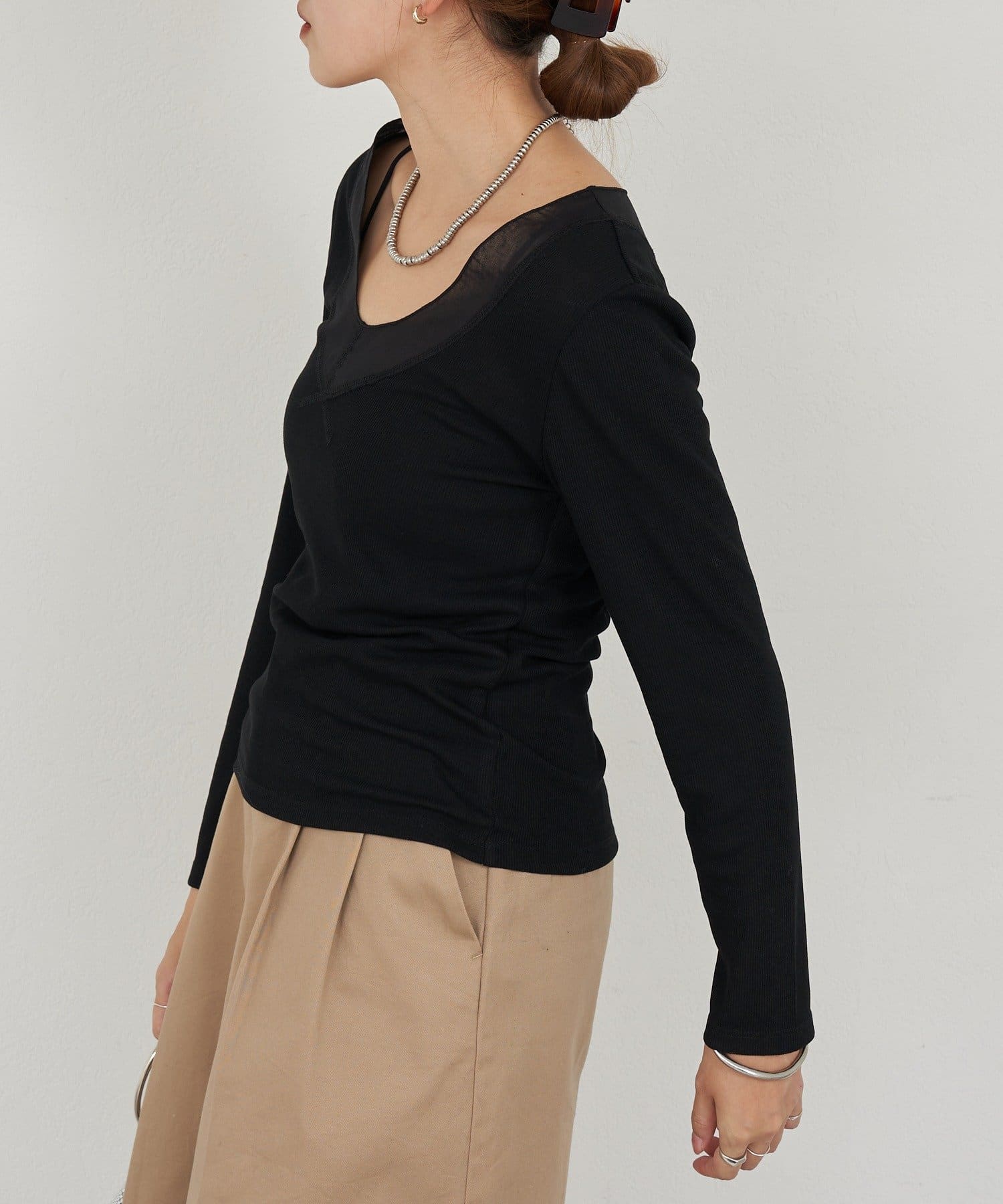 SHENERY(シーナリー) 【26SS予約】シアードッキングロンTEE