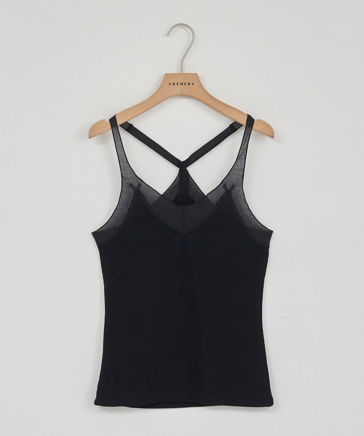 SHENERY(シーナリー) 【26SS予約】シアードッキングキャミソール